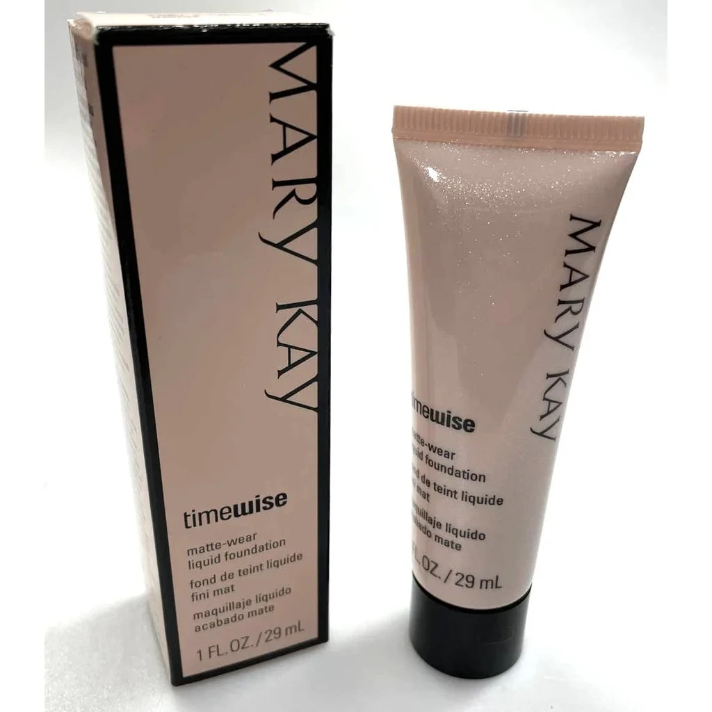 1 Mary Kay Timewise Matte Wear IVORY 3 Liquid Foundation New in Box (#161)