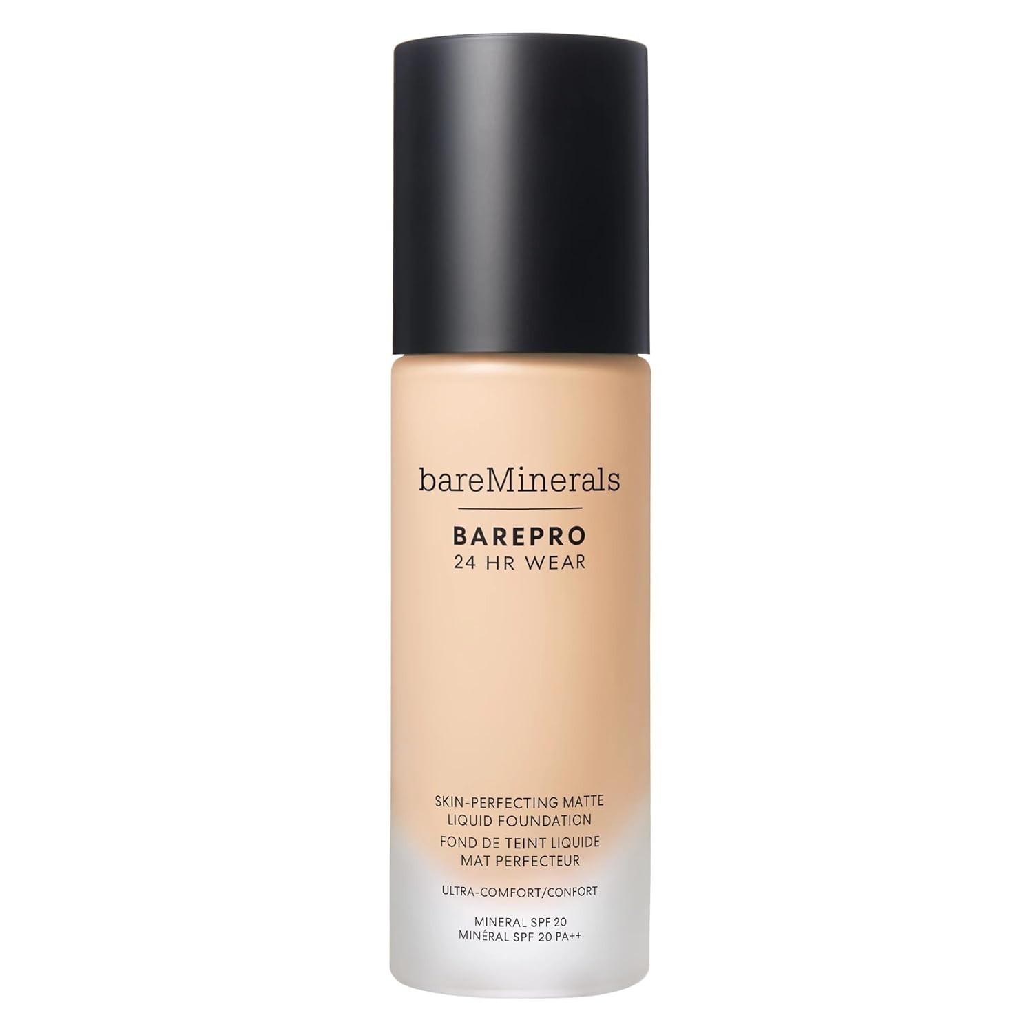 NIB bareMinerals Barepro Skin Perfecting Matte Liquid Foundation Fair 10 Warm