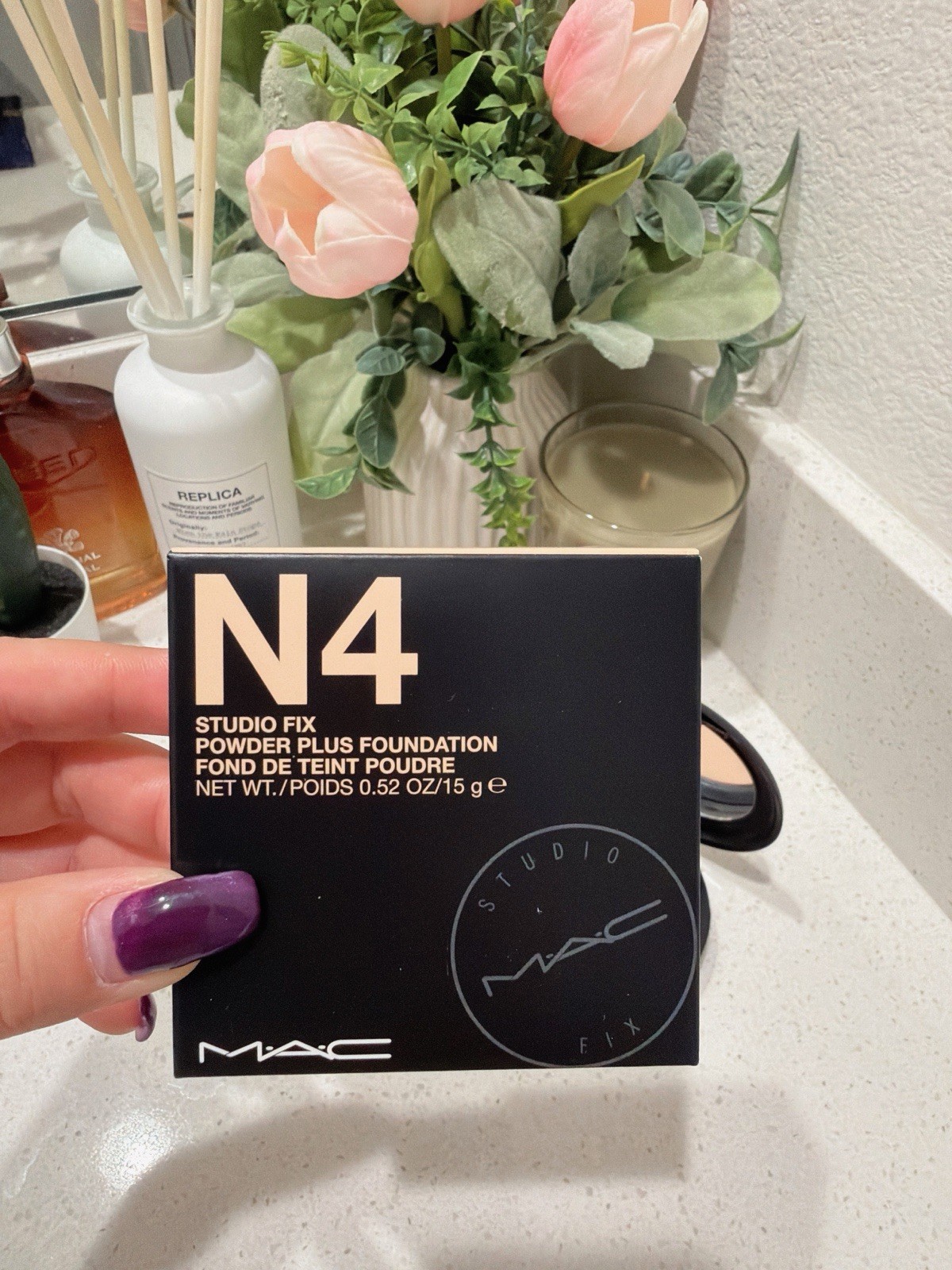 M·A·C Studio Fix Face Foundation Powder – 0.5oz N4 NIB