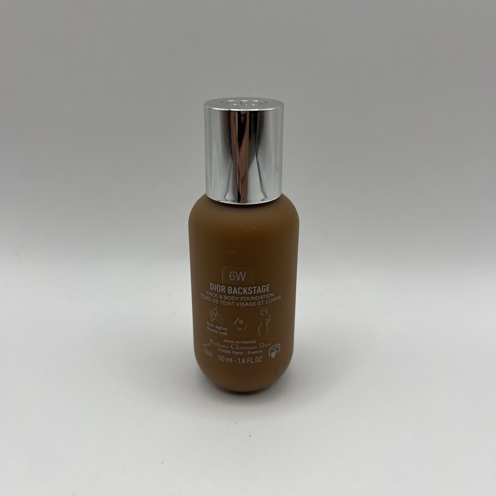 Dior Backstage Face & Body Foundation – 6 W – 1.6 oz Authentic