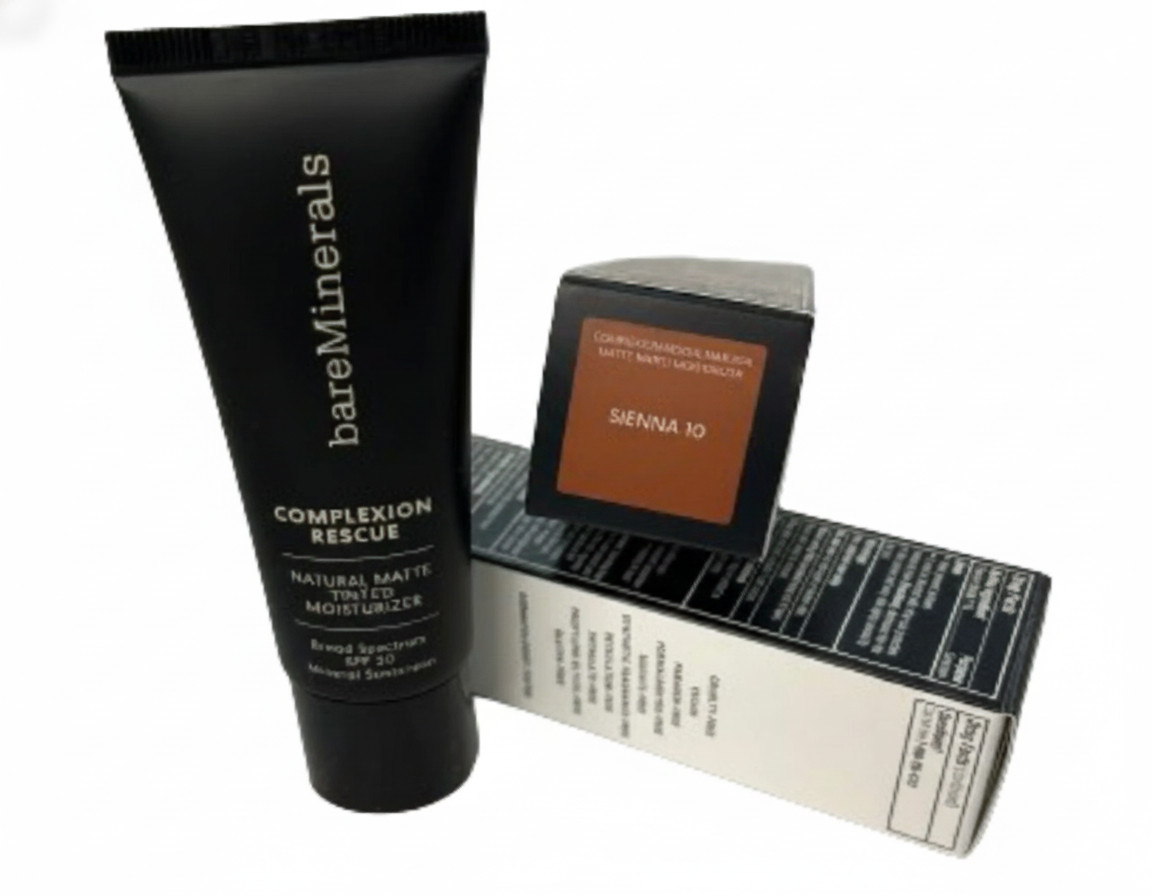 bareMinerals Complexion Rescue Natural Matte Tinted Moisturizer Sienna 10 EXP