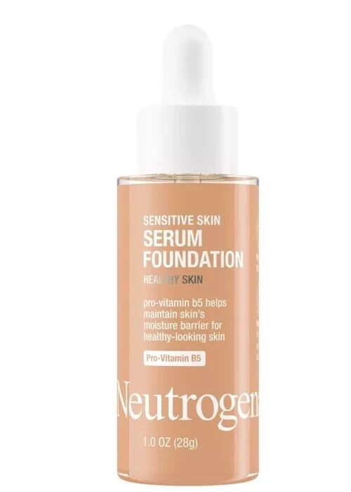 Neutrogena Sensitive Skin Serum Foundation 02 Medium Deep, Brand New, Sealed