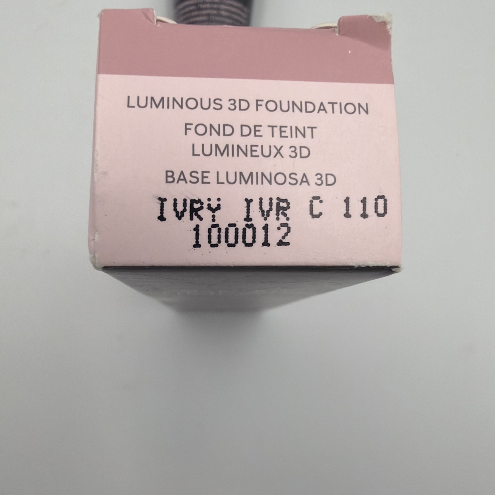 NIB Mary Kay Timewise Luminous 3D Foundation Ivory C 110 100012