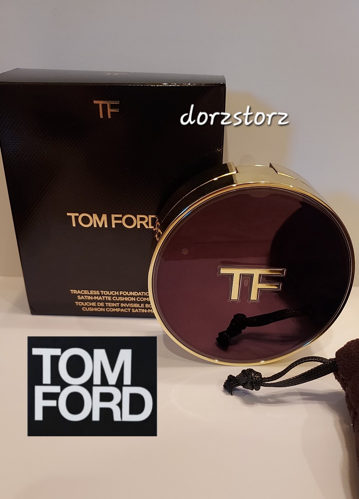 TOM FORD: *TRACELESS TOUCH FOUNDATION CASE ONLY* / flawless cushion refill fits