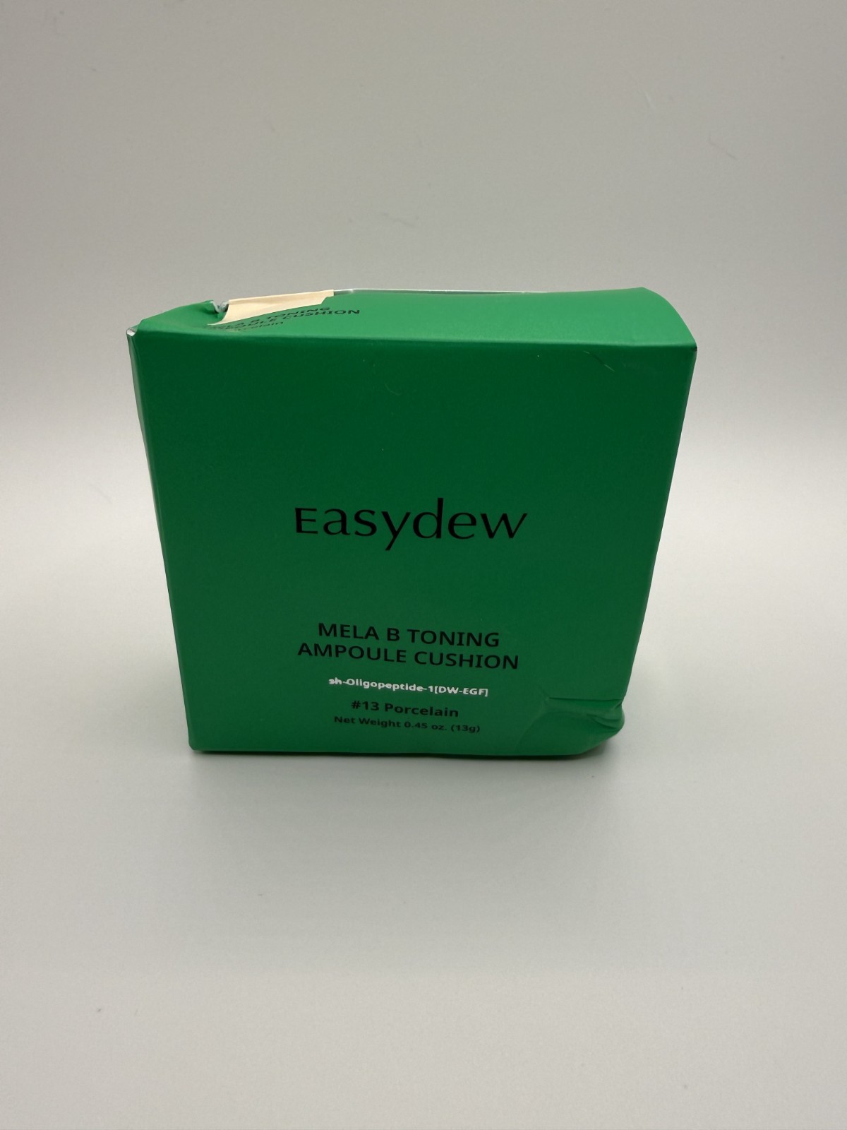 Easydew Mela B Toning Ampoule Cushion Foundation #13 Porcelain 13g – Brand New