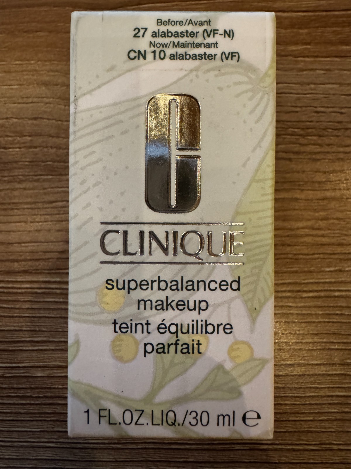 Clinique Superbalanced Oil-Free Makeup/Foundation (Select Color) 1 oz Full Size