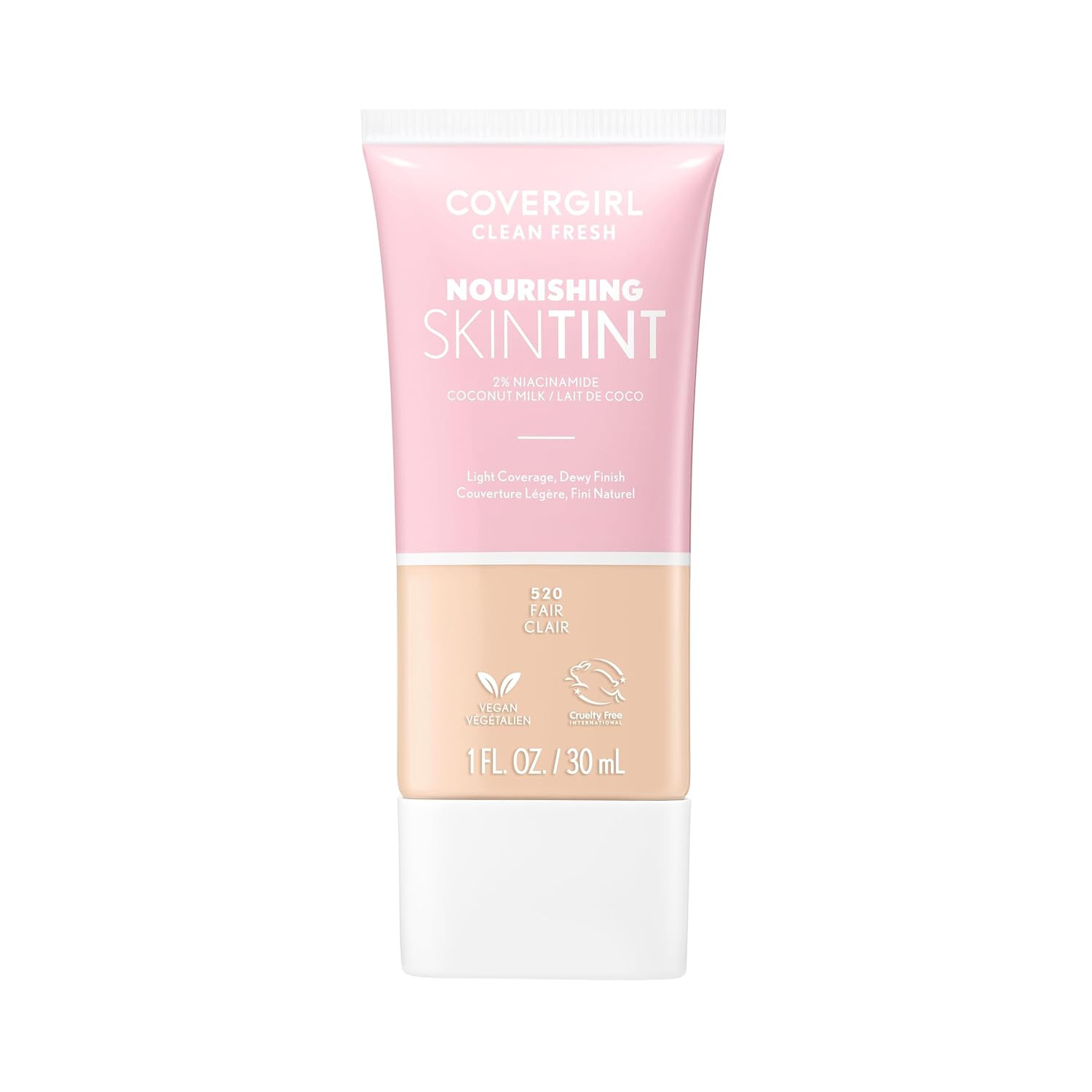 Clean Fresh Skin Milk Foundation, Fair, 1 Fl Oz (Pack of 1) (Packaging May Vary)
