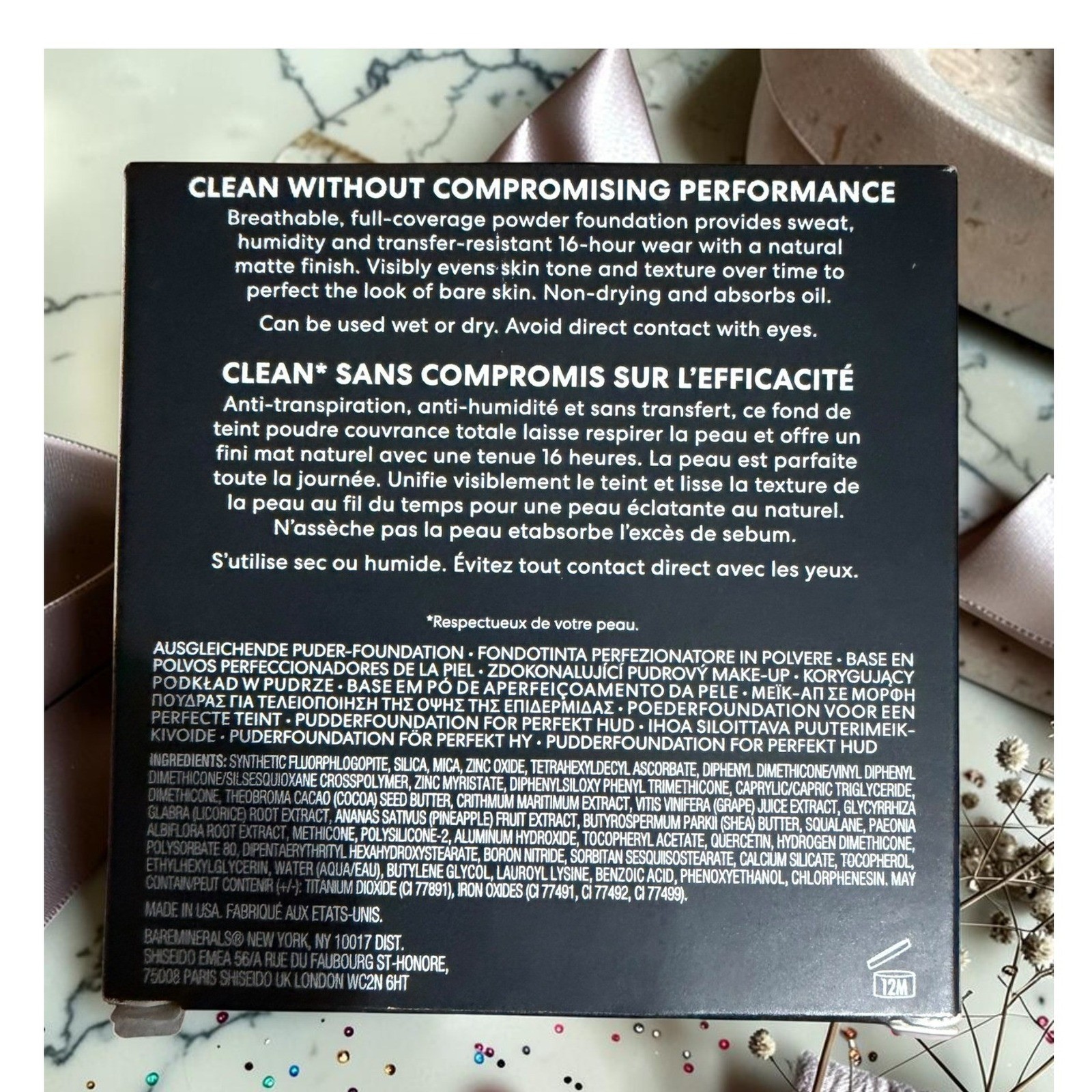 bareMinerals – BAREPRO Performance Wear Powder Foundation -Deep 50 Cool – *NIB*