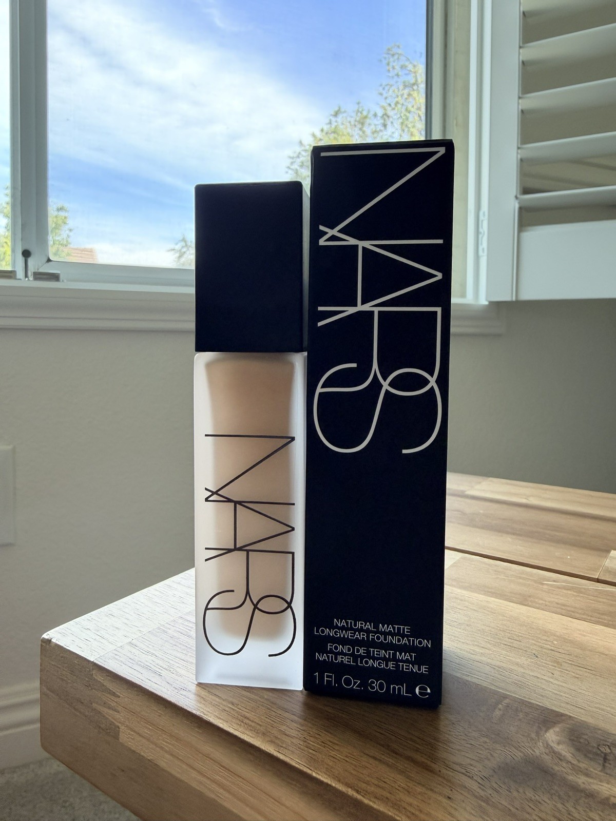 NARS Natural Matte Longwear Foundation In Light 3.25 Lima 1.0 Oz New
