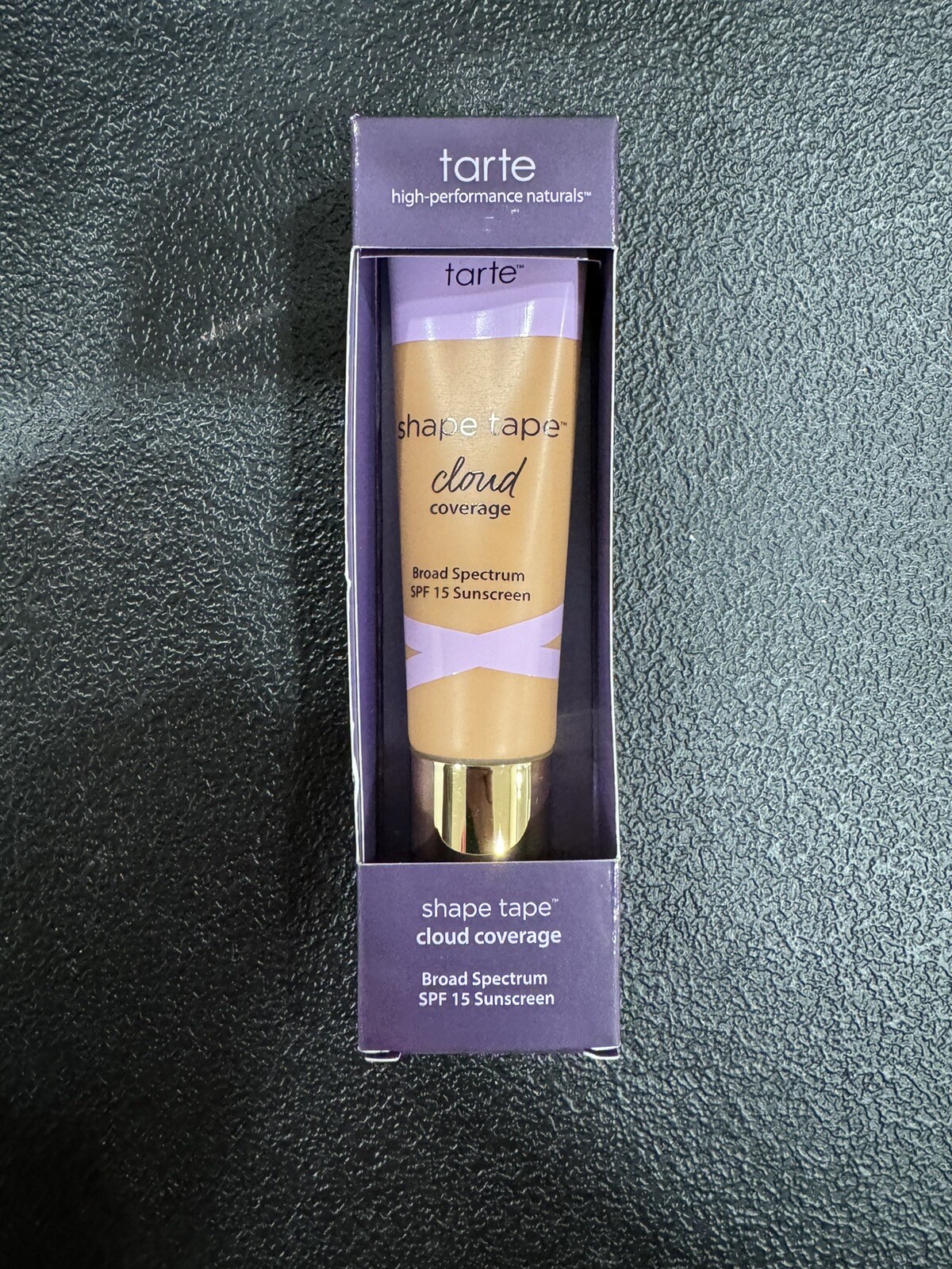 Tarte Cosmetics Shape Tape Cloud Coverage SPF15 – 44N Tan Neutral – Full Sz 1 oz