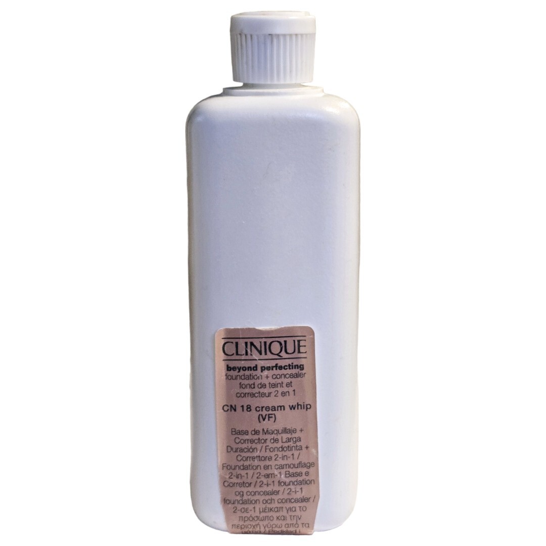 Clinique Beyond Perfecting Foundation + Concealer CN 18 Cream Whip 6.71 FL JUMBO