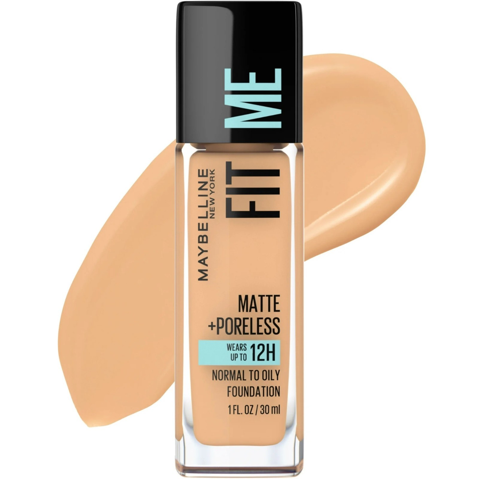 2x Maybelline Fit Me Matte+Poreless Liquid Foundation Makeup, #230 Natural Buff