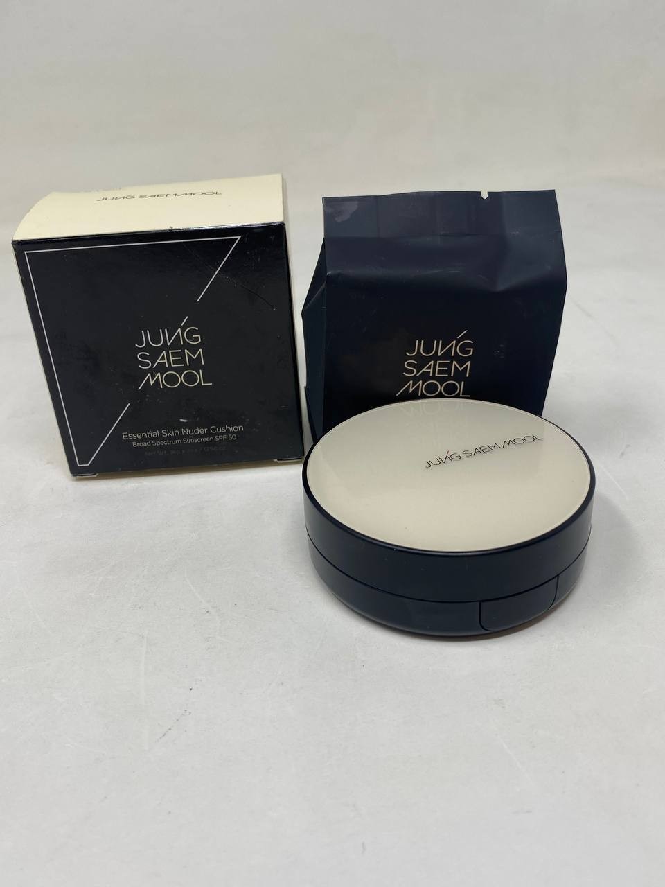 19 N Light JUNG SAEM MOOL Essential Skin Nuder Cushion 14gx2ea Original+Refill
