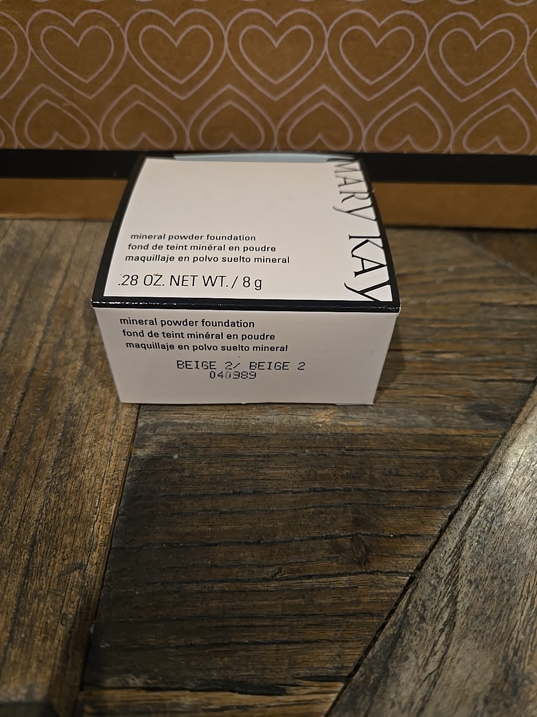 Mary Kay Mineral Powder Foundation Beige 2 # 040989 New Discontinued NOS
