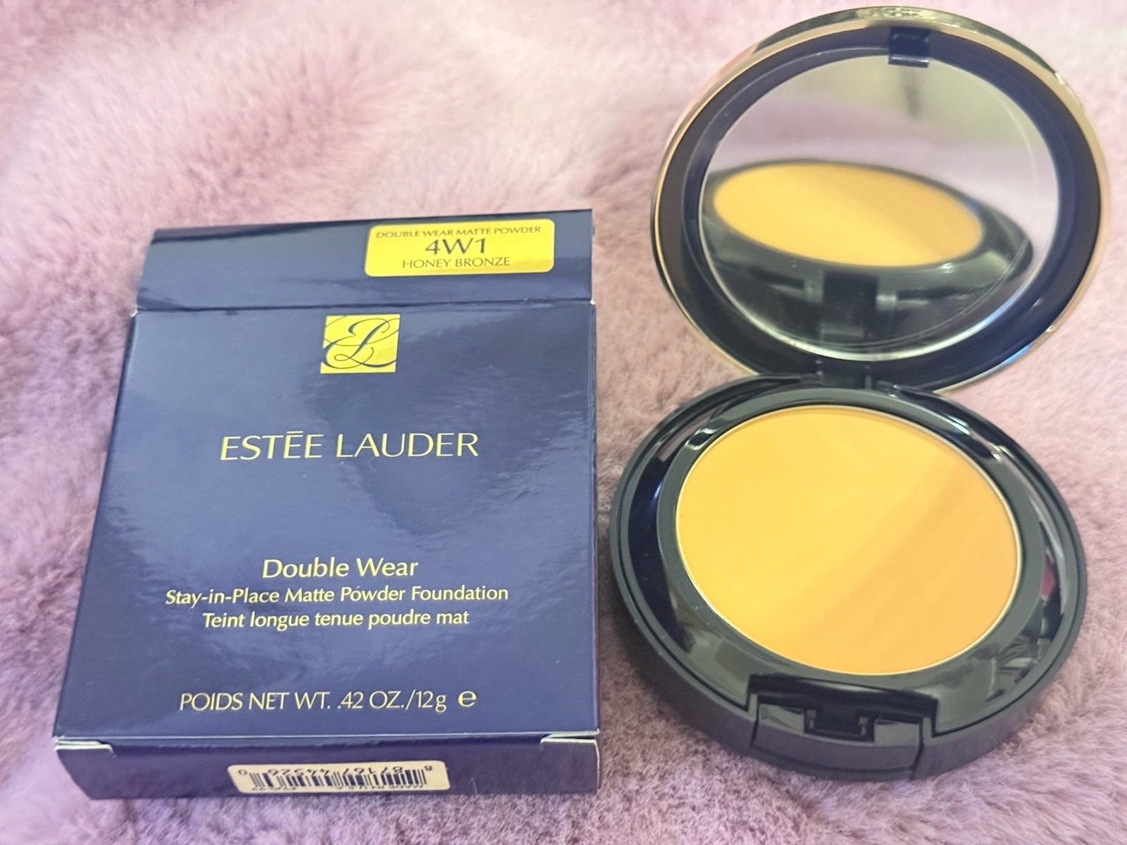 Estée Lauder Double Wear Matte Long Lasting Powder Foundation 4W1 0.42 oz