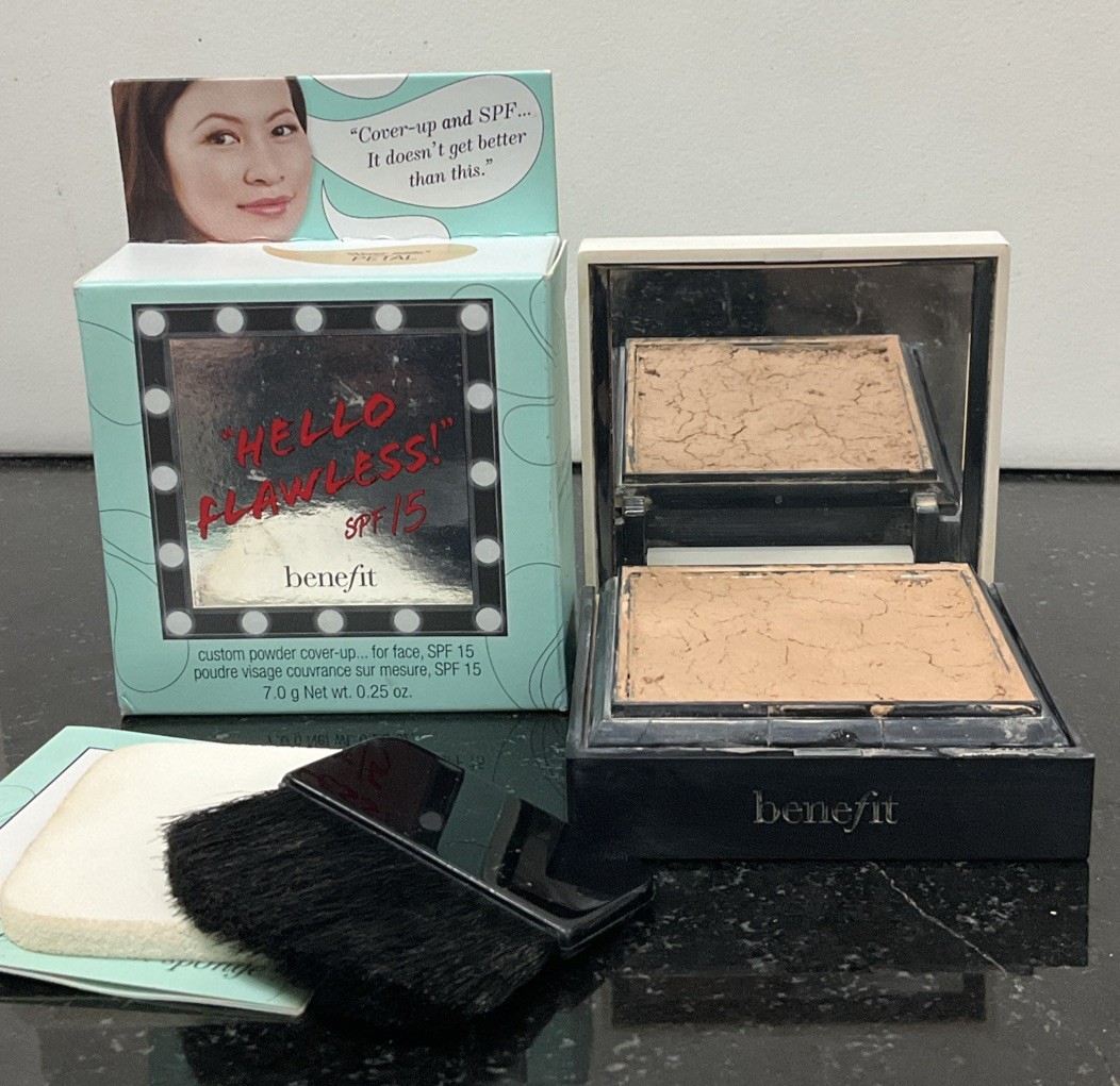 Benefit Hello Flawless Spf 15 Petal Custon Powder 0.25 oz See description