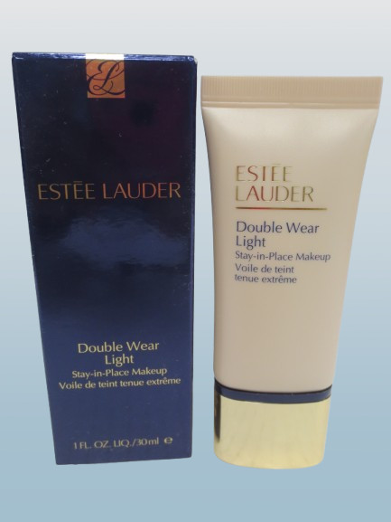 ESTEE LAUDER DOUBLE WEAR LIGHT STAY IN PLACE MAKEUP INTENSITY 1.0 1 OZ BOXED
