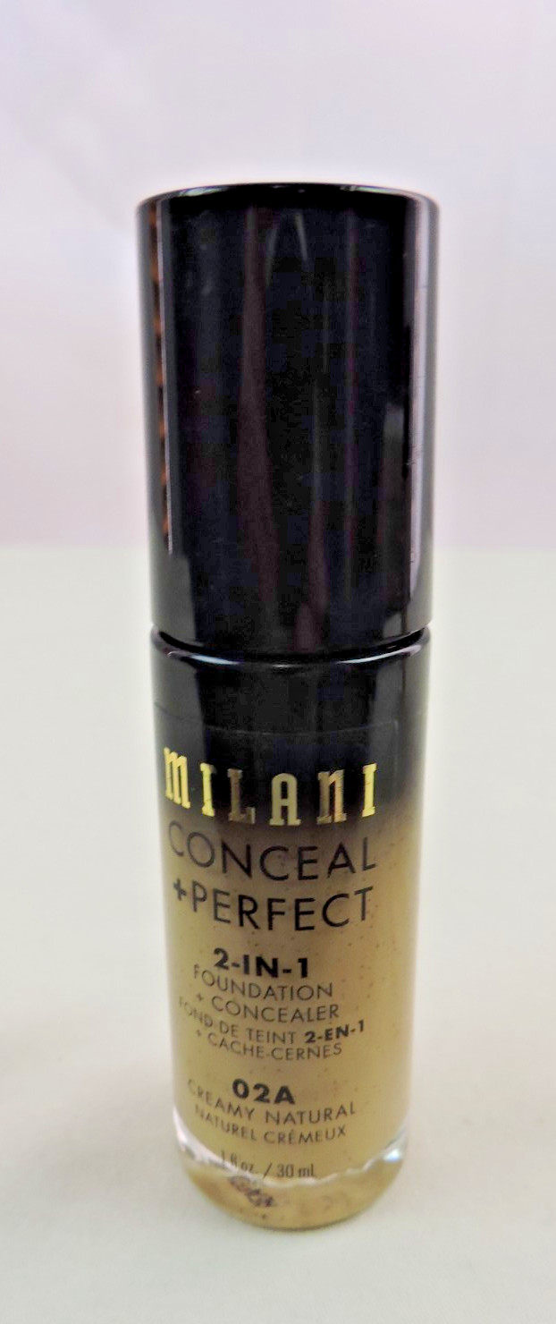 Lot 2 Milani Conceal + Perfect 2-in-1 Foundation + Concealer Creamy Natural 02A