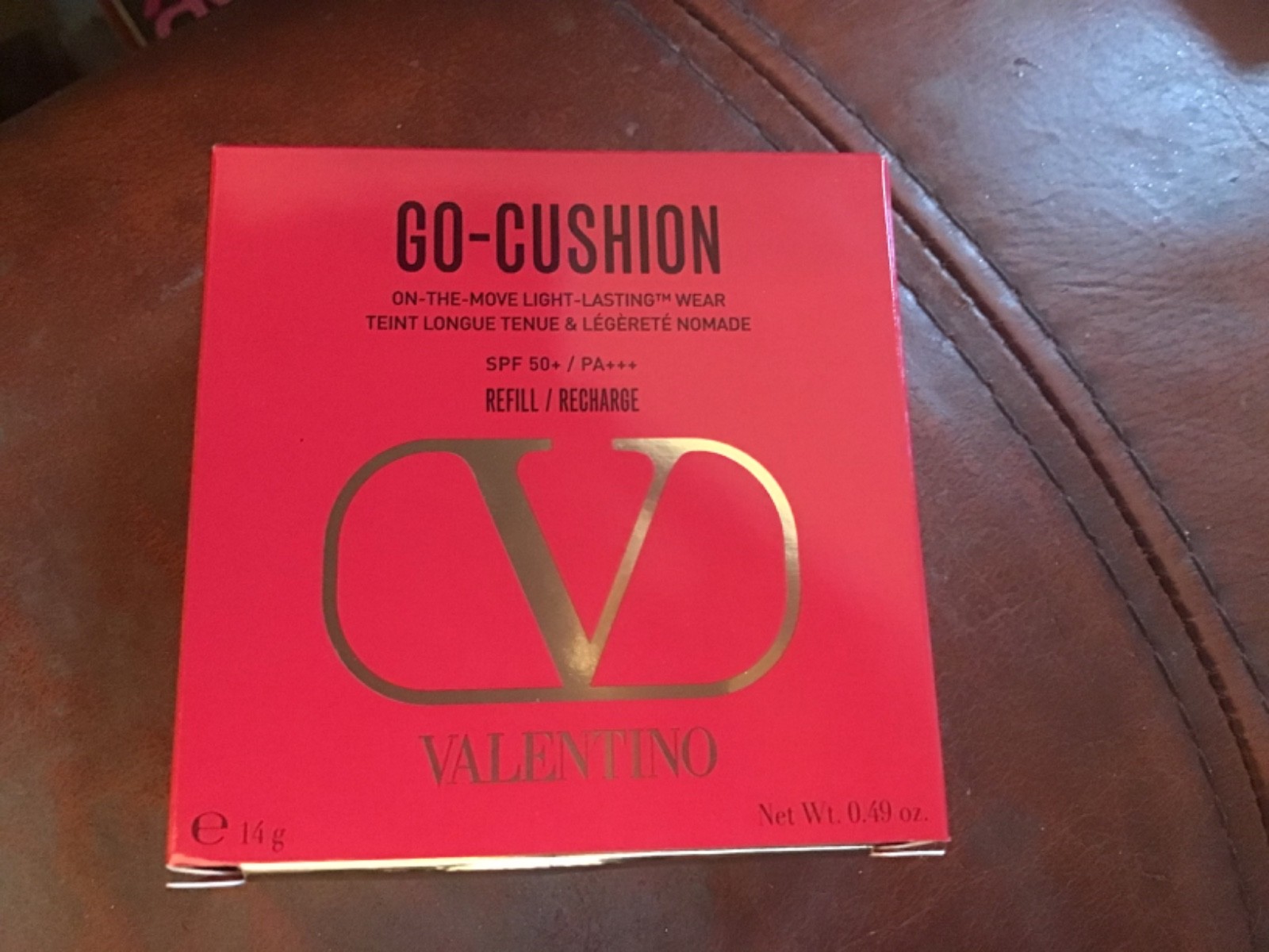 LUXURY Valentino Go-Cushion Light Lasting Wear Foundation LN 3 Refill/Recharge!