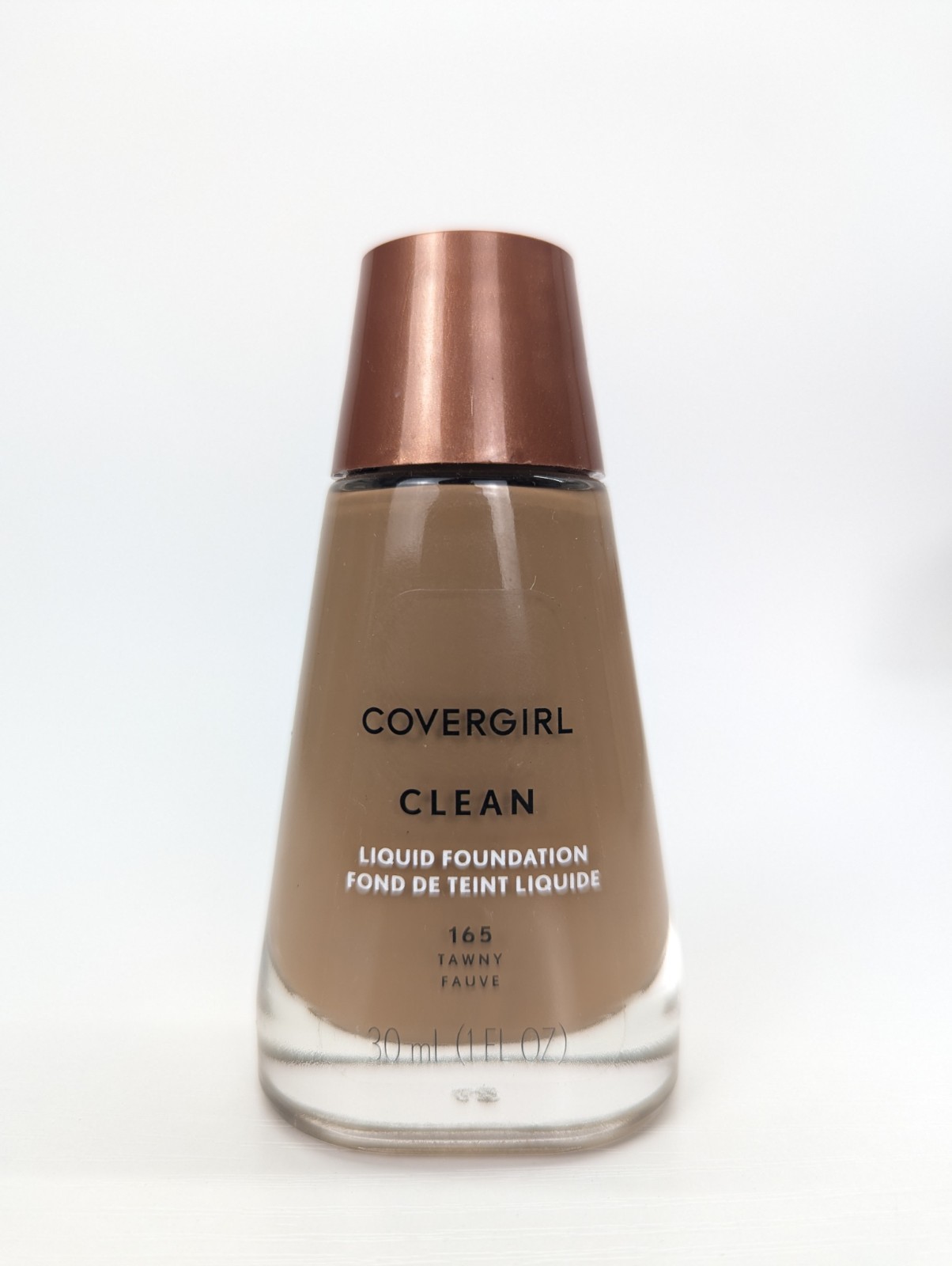 Covergirl Clean Liquid Foundation 165 Tawny 30mL / 1oz