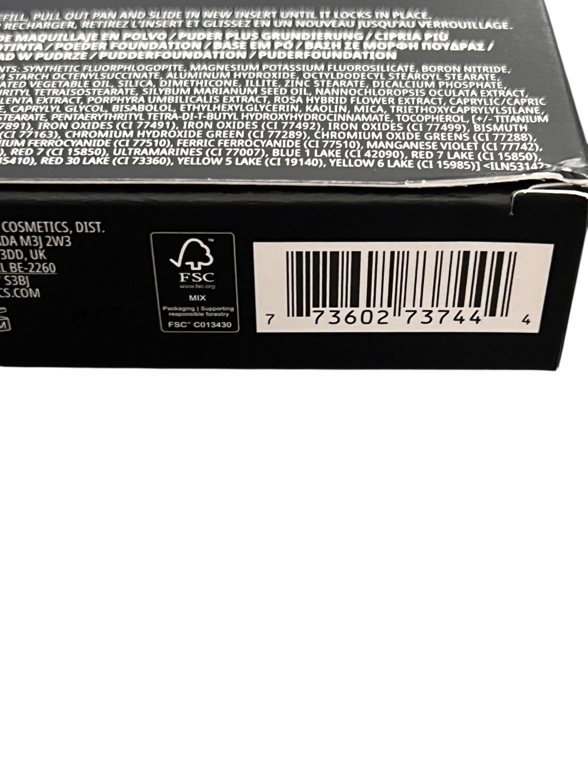 NIB~ Mac Studio Fix Powder Plus Foundation # C8 Foundation Powder Blur Matte