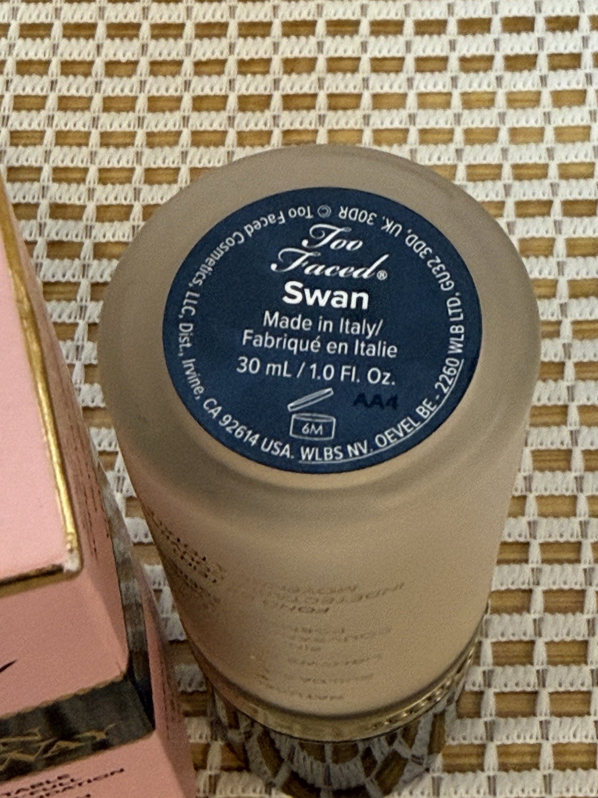 Too Faced Born This Way Foundation Swan 1 oz New In Box-medium To Full Coverage