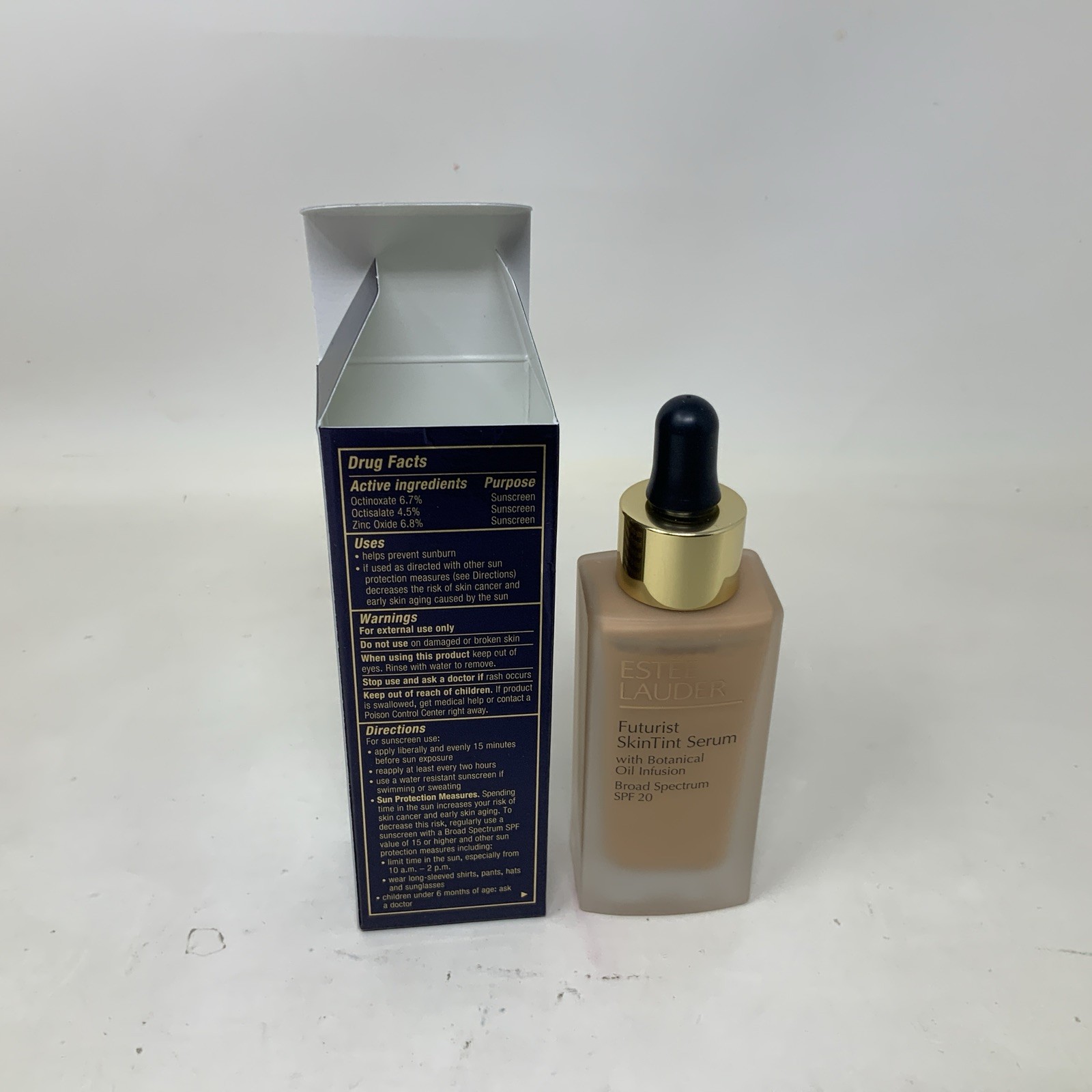 Estee Lauder Futurist Skin tint Serum Foundation – 4N2 Spiced Sand – 1 Fl Oz