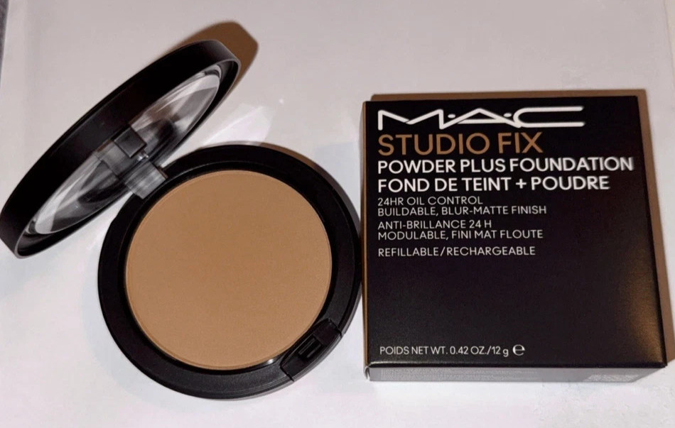 MAC Studio Fix Powder Plus Foundation C8 FULL SIZE 0.52 oz NEW/BOXED
