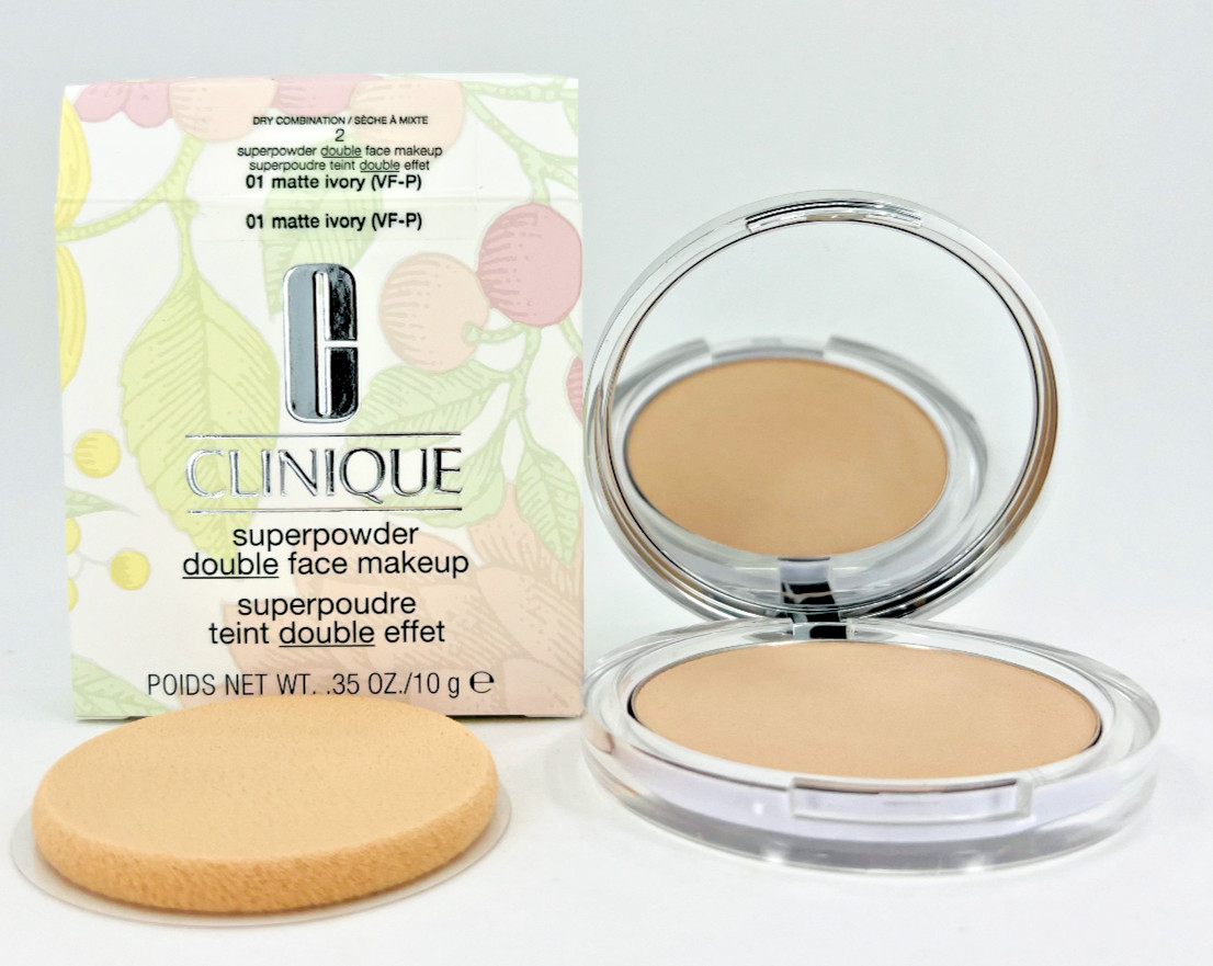 Clinique Superpowder Double Face Makeup – CHOOSE SHADE – .35oz./10g