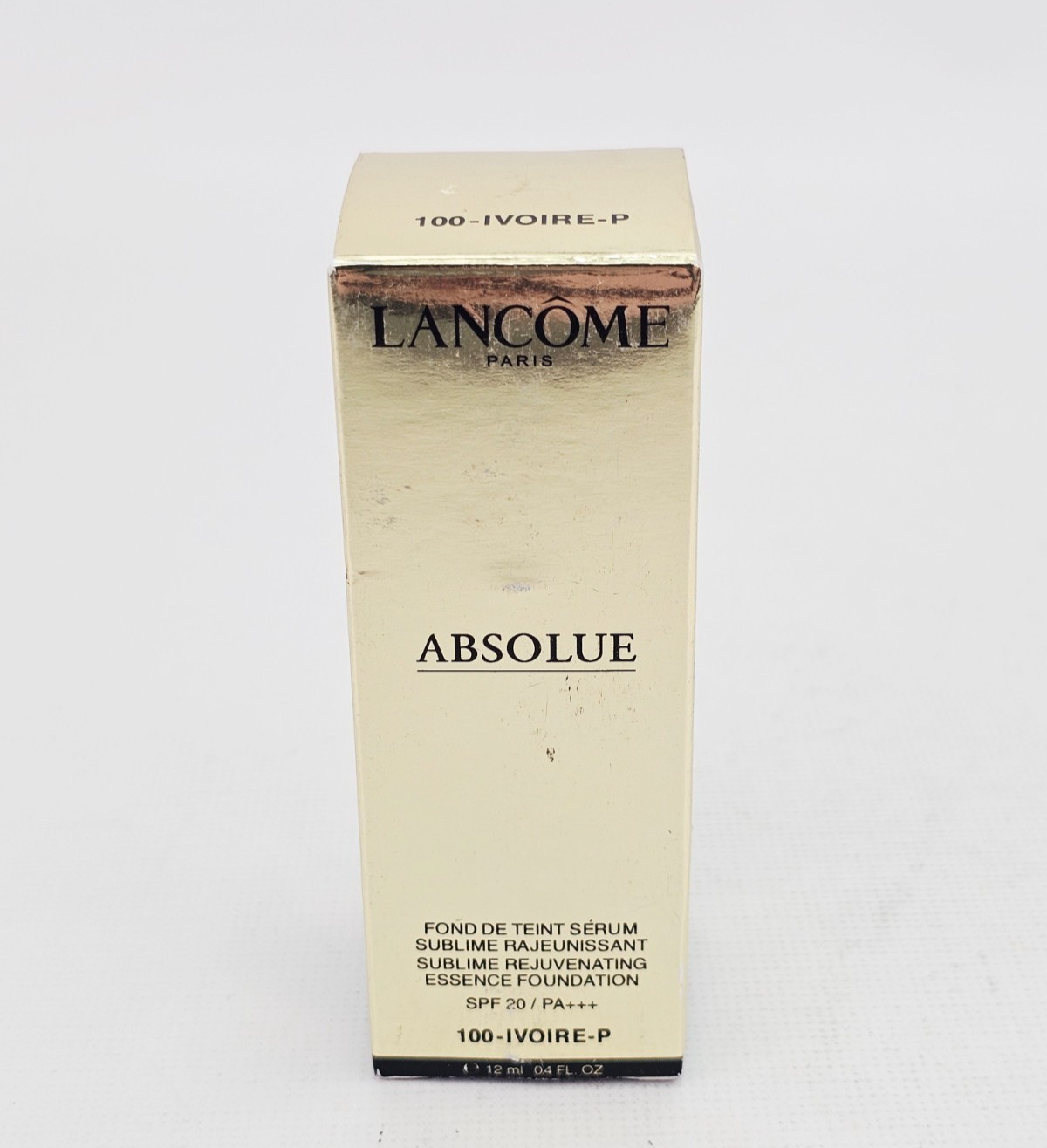 Lancome Absolue Essence Foundation SPF 20 PA+++ 100 Ivoire P MSRP $160