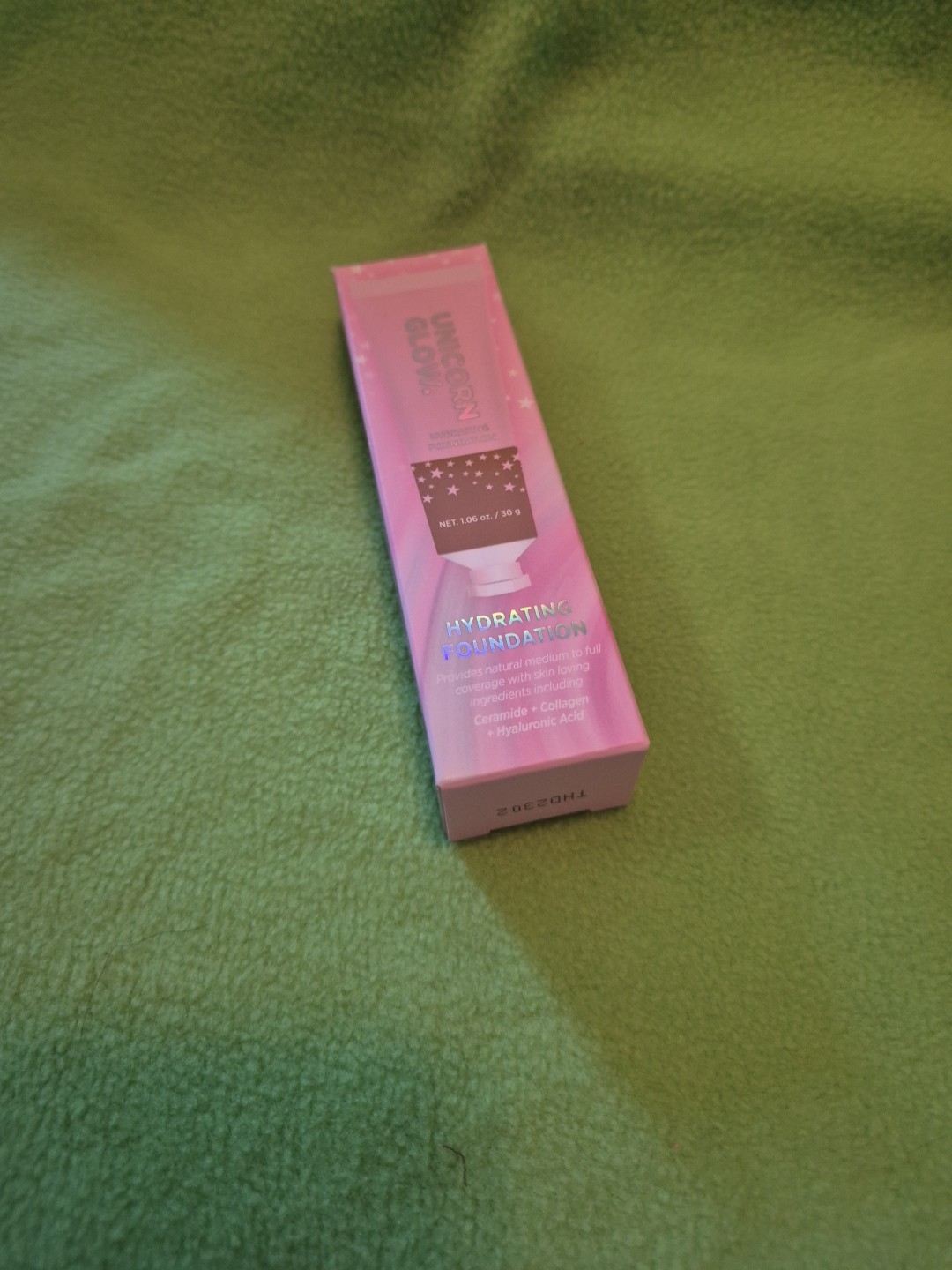 UNICORN GLOW HYDRATING FOUNDATION #9 TOFFEE Collagen Serum + Hyaluronic Acid +