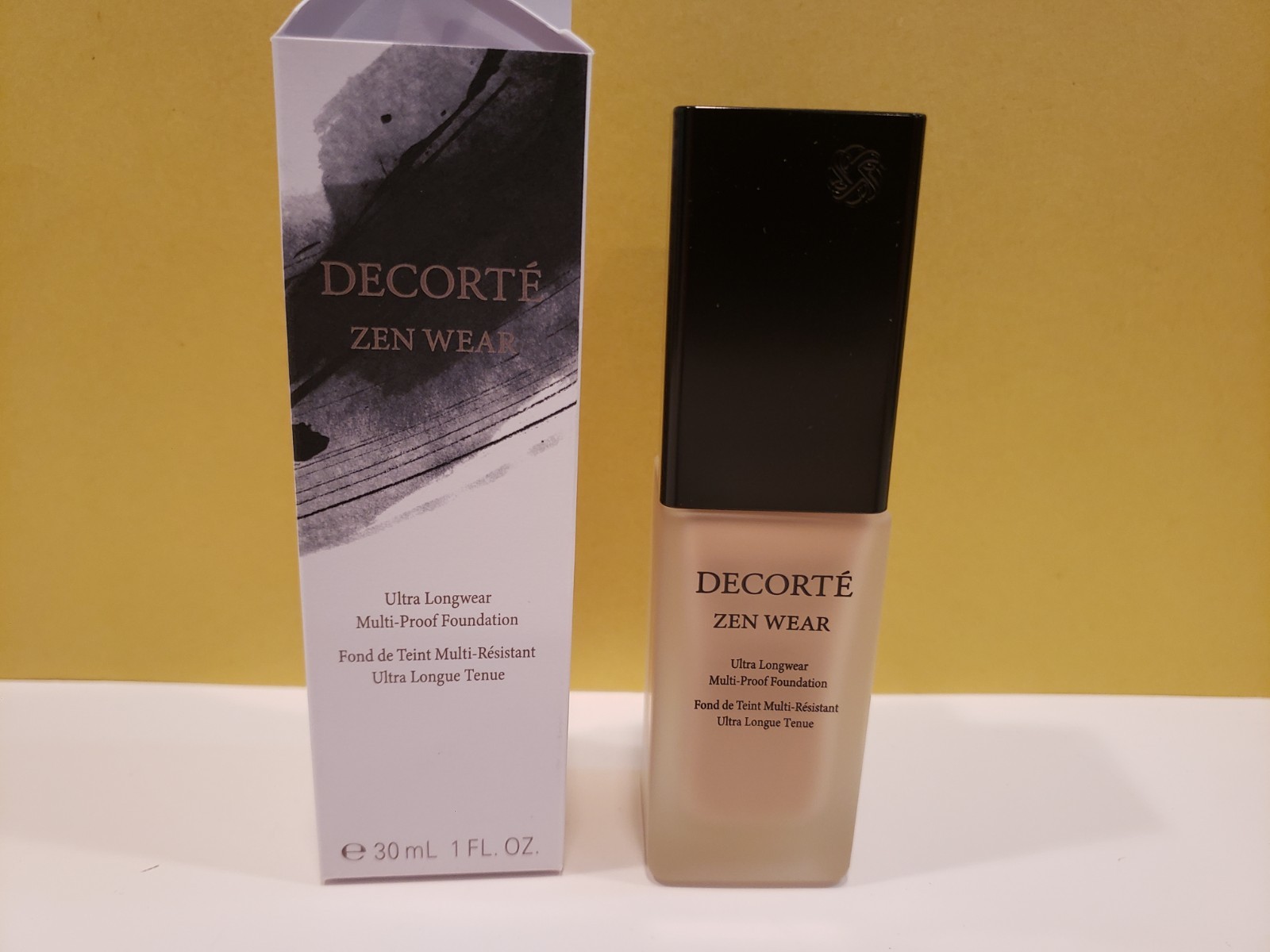Decorte ~ Zen Wear Ultra-Longwear Multi Proof Foundation~ N22~ 1 oz ~NIB