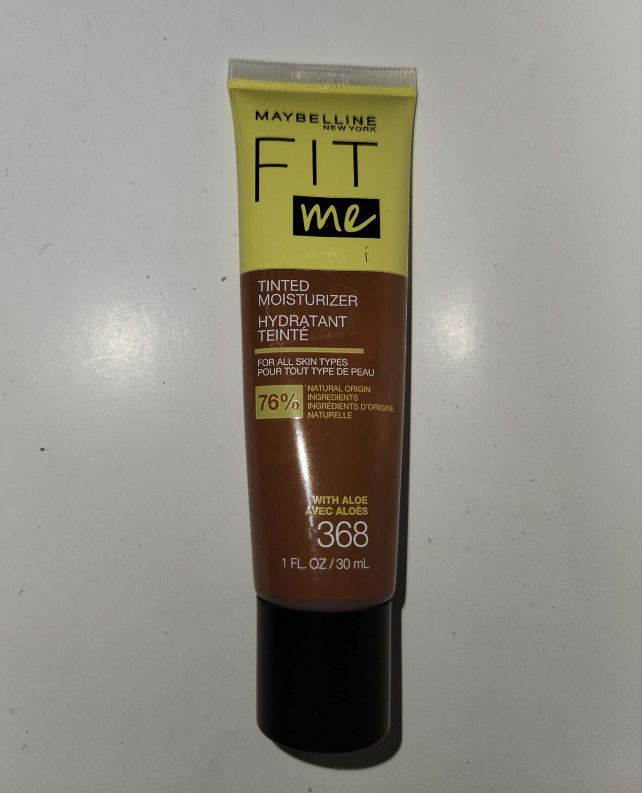 Maybelline Fit Me Tinted Moisturizer Face Makeup Natural Coverage, 368.
