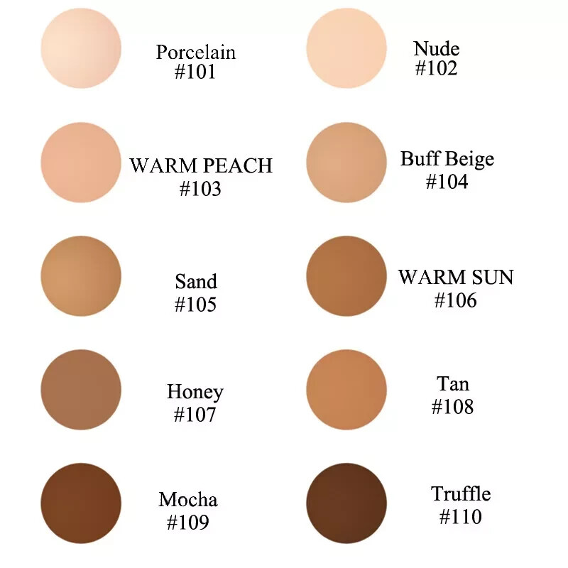 PHOERA Foundation Makeup Full Coverage Fast Base Brighten long-lasting Shade US