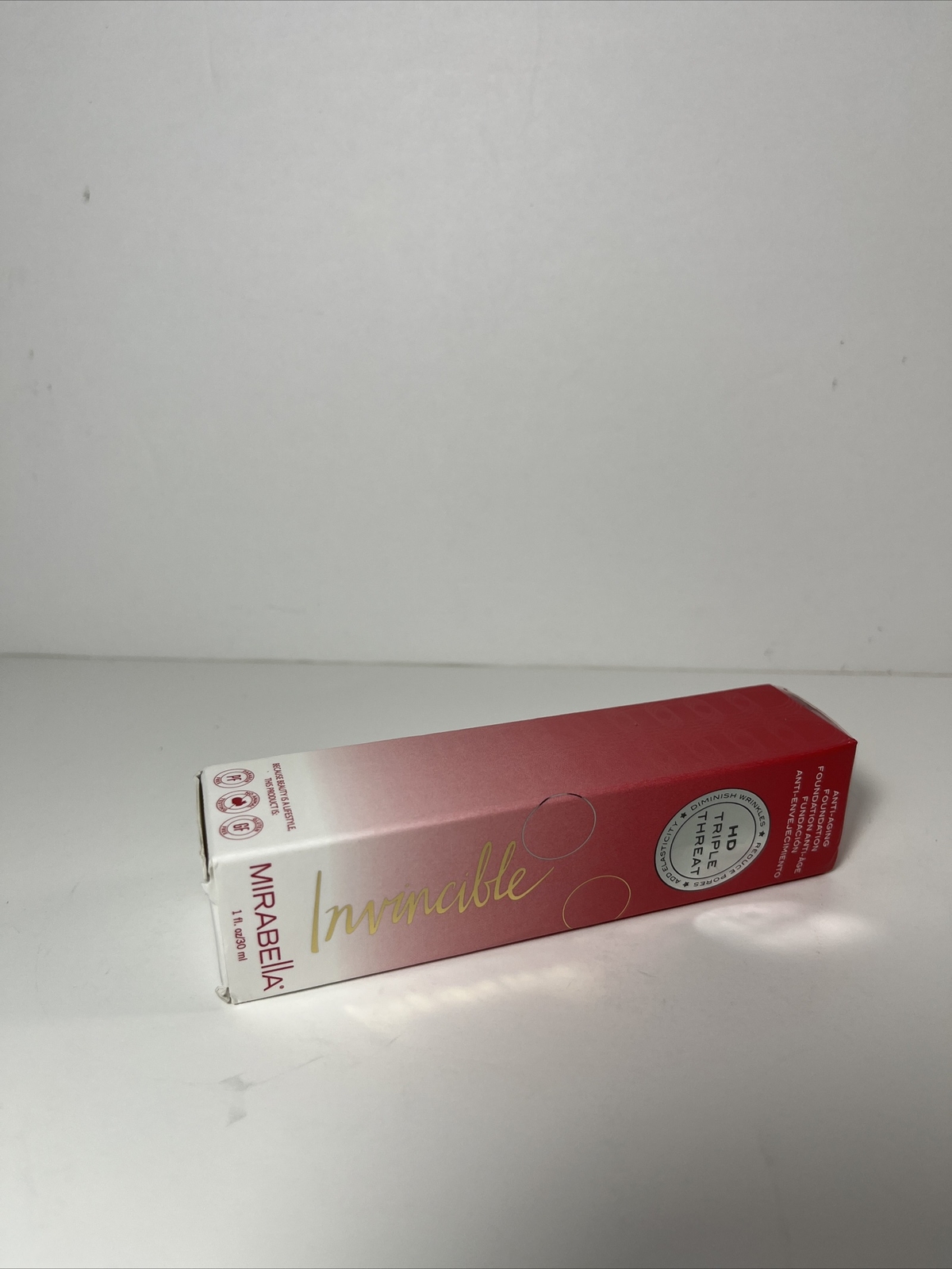 Mirabella Invincible Anti-Aging Foundation Porcelain.