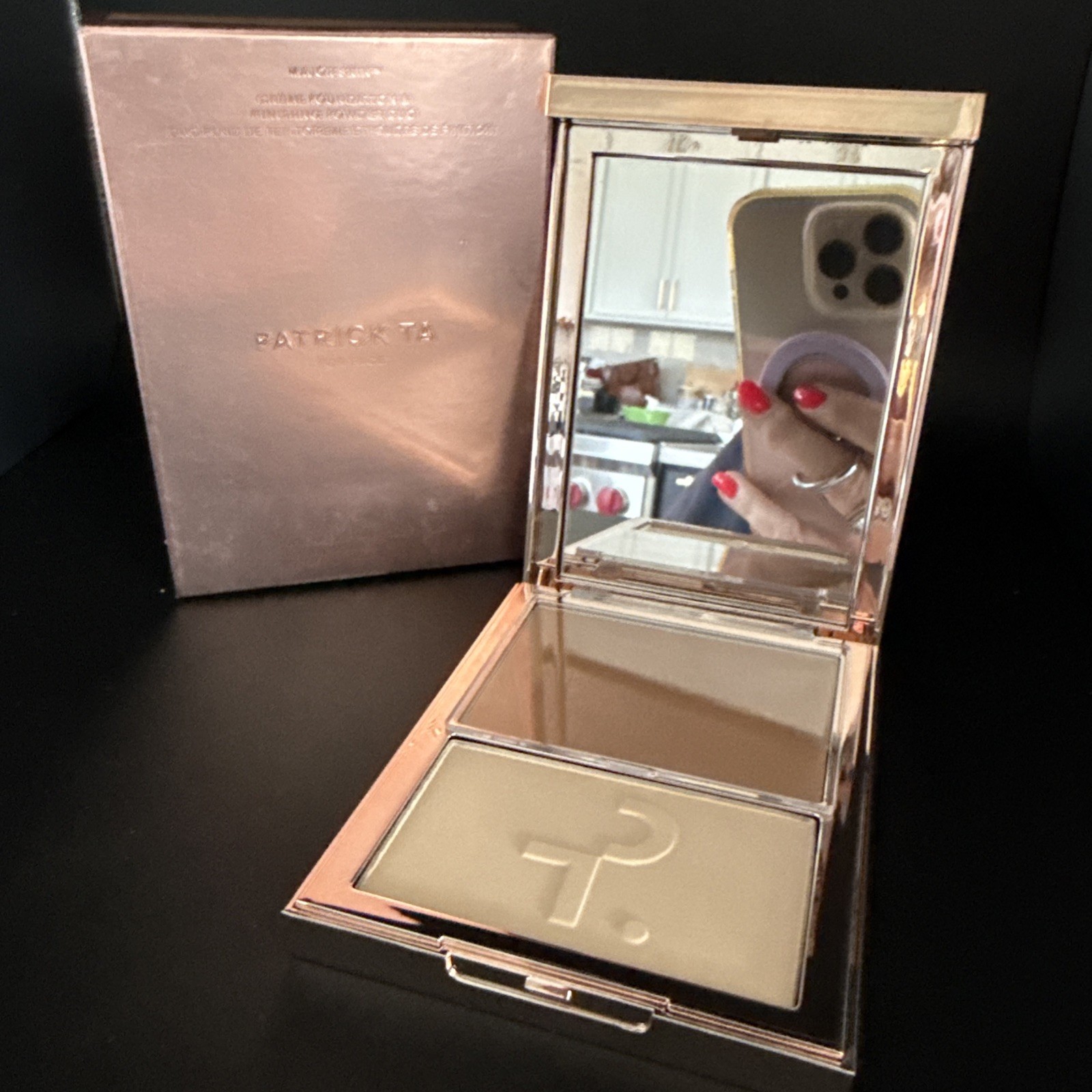 PATRICK TA~Major Skin Creme Foundation and Finishing Powder Duo~LIGHT MEDIUM 1