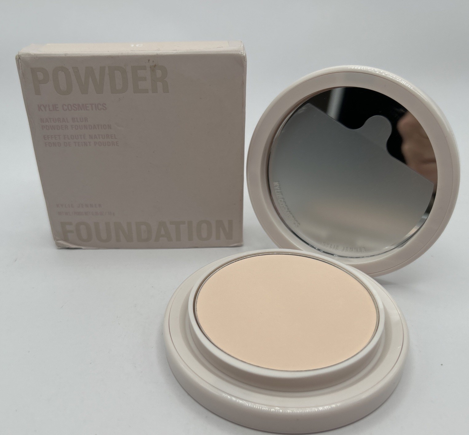 Kylie Cosmetics Natural Blur Powder Foundation 1C 0.35 oz 10g NEW IN BOX