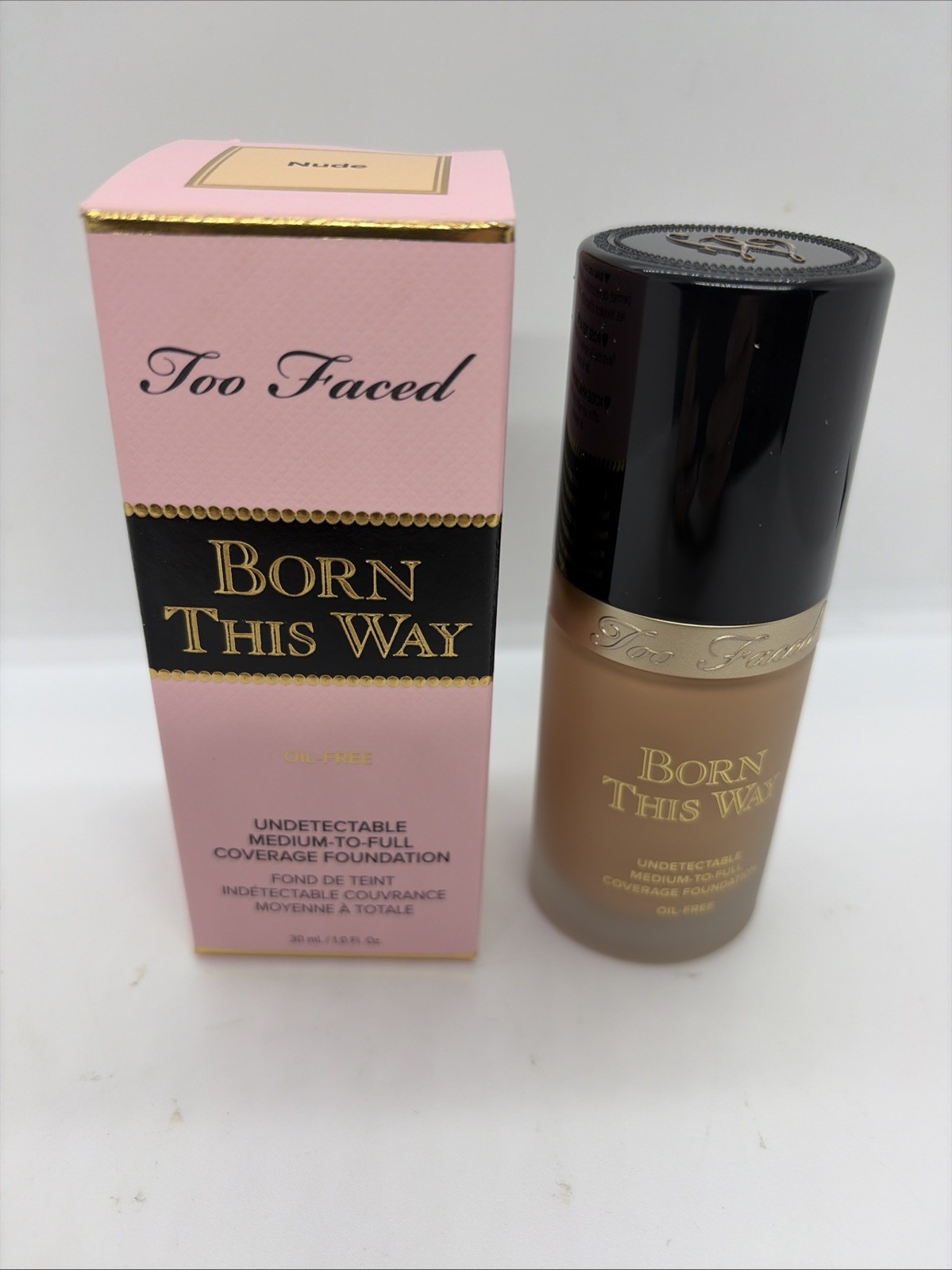 Too Faced New Born This Way Undetectable Medium To Full Coverage Foundation NUDE