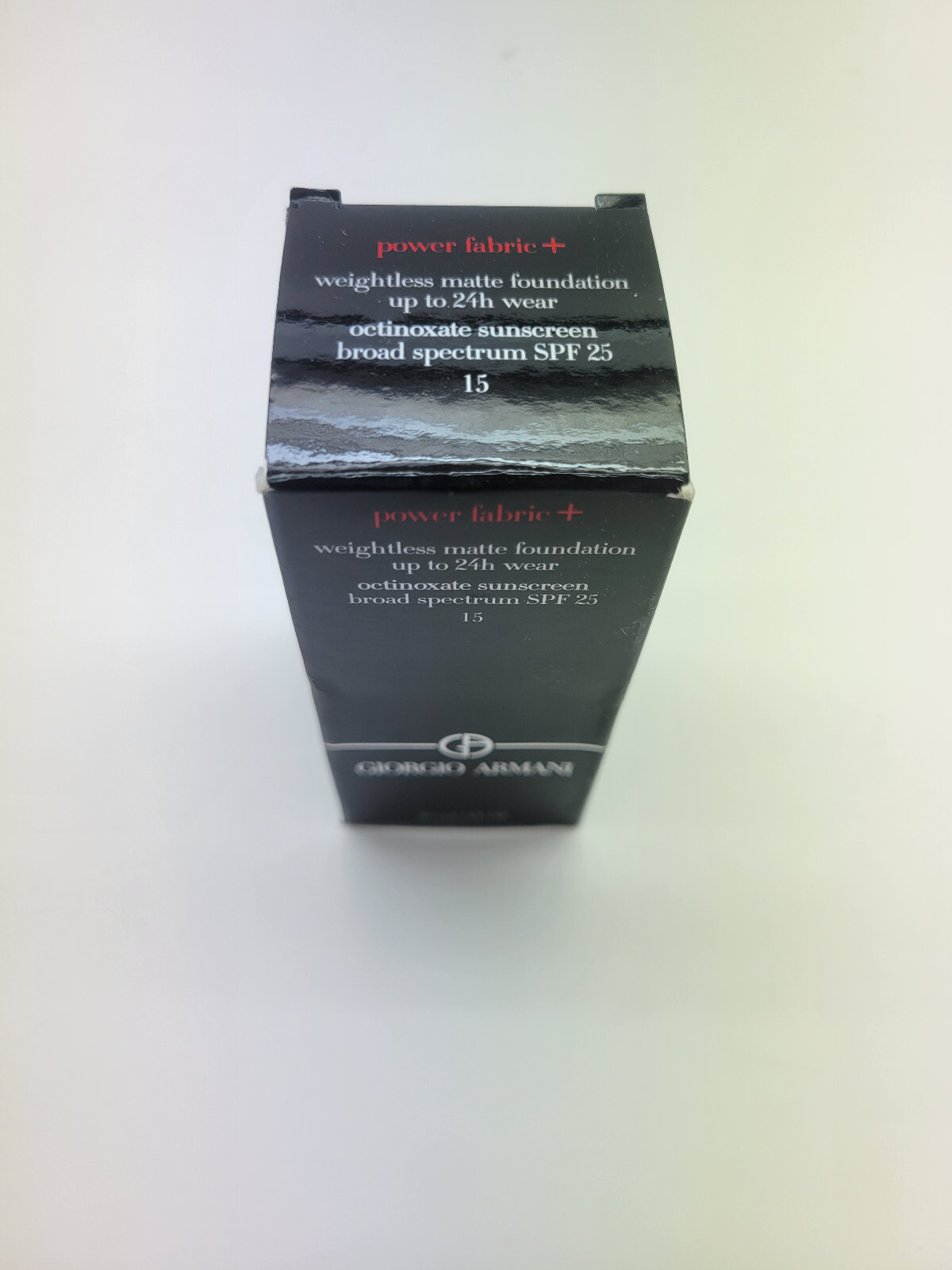 Giorgio Armani Power Fabric+Weightless Matte Foundation # 15 ~ SPF25 ~ 11/24