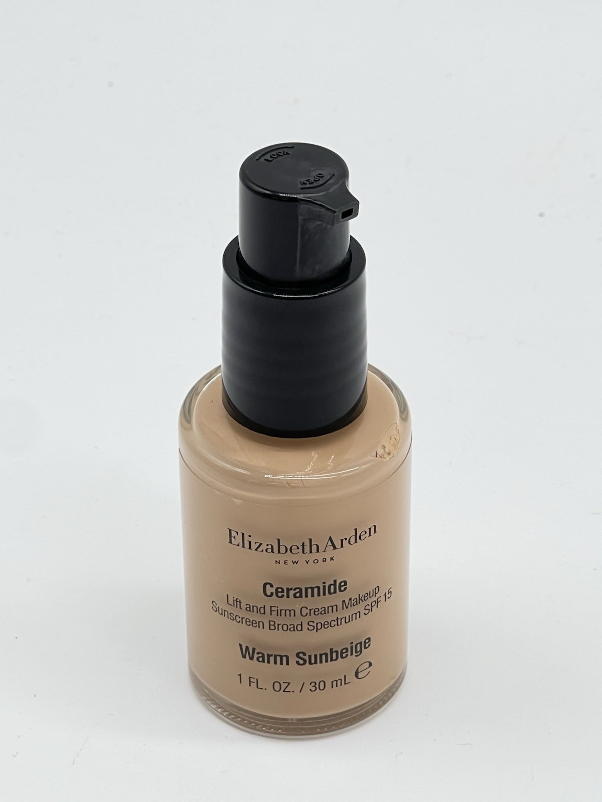 Elizabeth Arden Ceramide Lift & Firm Cream Makeup – Warm Sunbeige – 1 oz NWOB