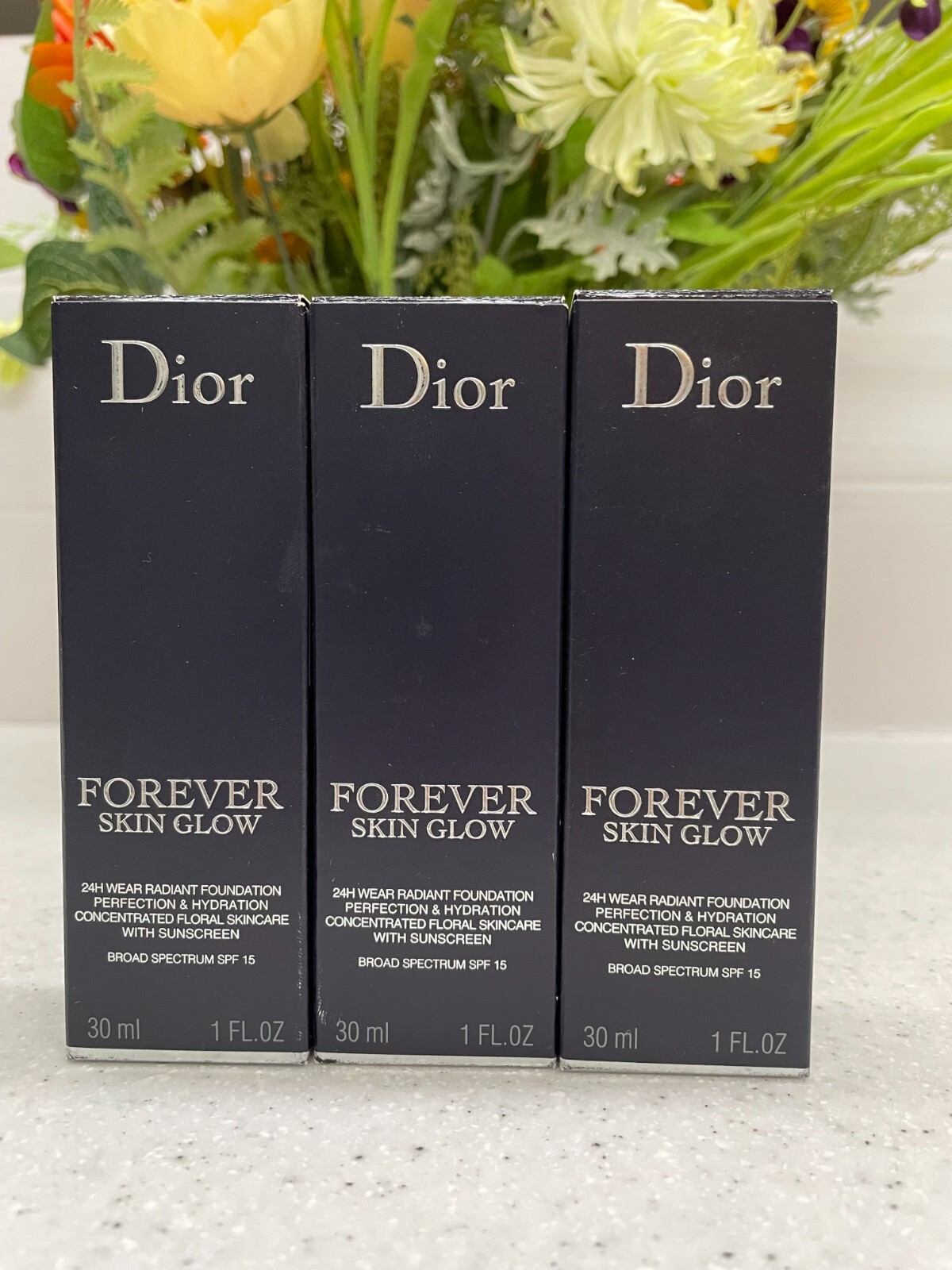 Dior Dior Forever Skin Glow Foundation SPF 15 (You Pick) 1 oz / 30 ml NIB