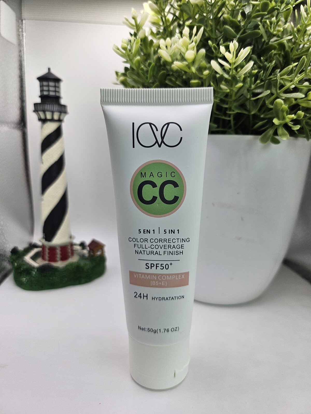 ICVC – Magic CC 5in 1 – SPF 50+ – Vitamin Complex – 24h Hydration – 1.76 oz/ 50g