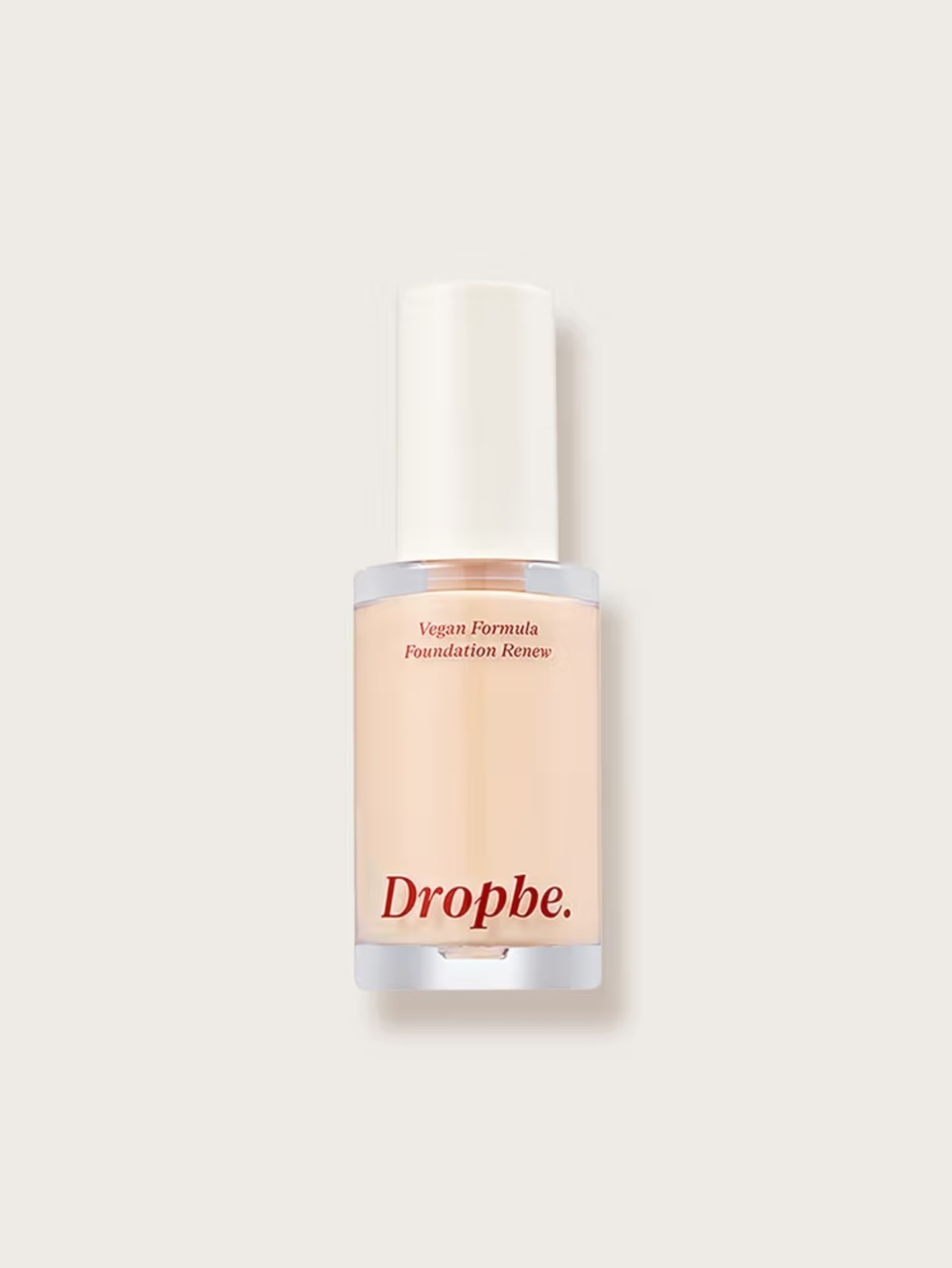 K-Beauty Dropbe Cover Pick Foundation Renew 02 Natural Beige SPF35 35g Vegan