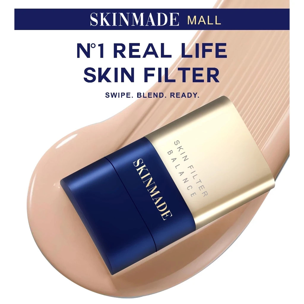 SKINMADE Skin Filter Balance Stick SPF50+ Tinted Sunscreen Oil Control Acne 15g
