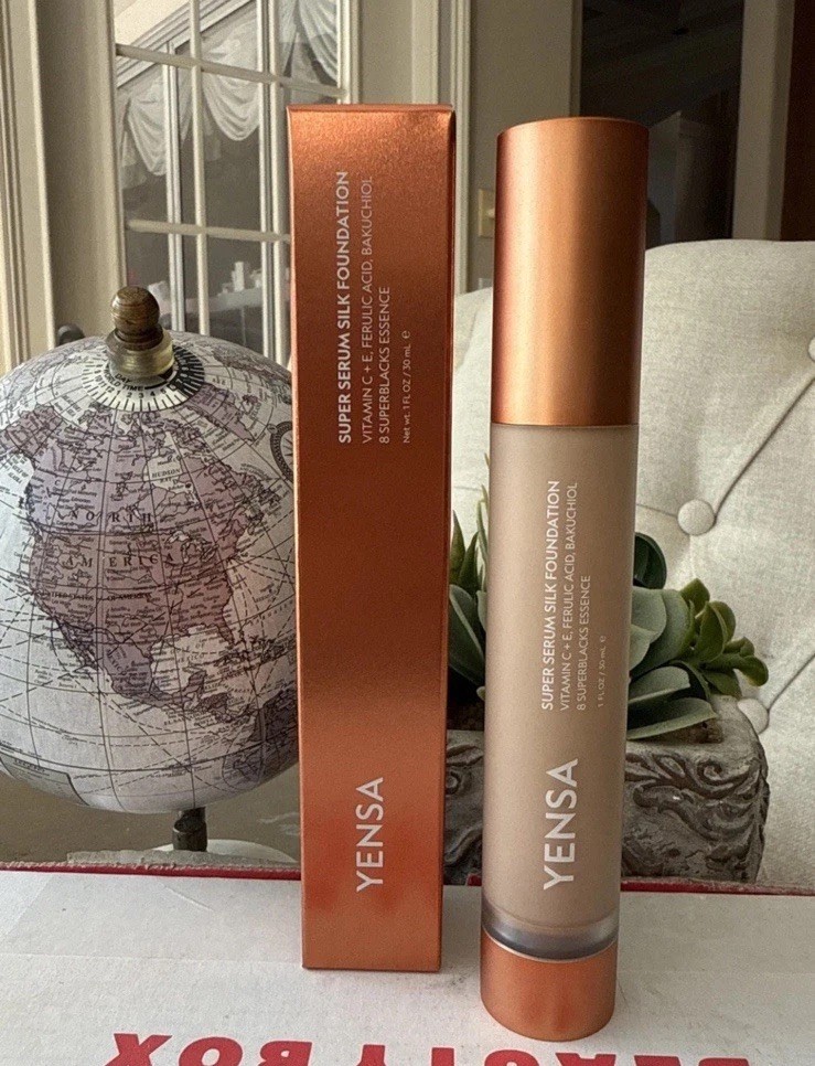 Yensa Super Serum Silk Foundation In Shade Medium 1 NEW PACKAGING G3