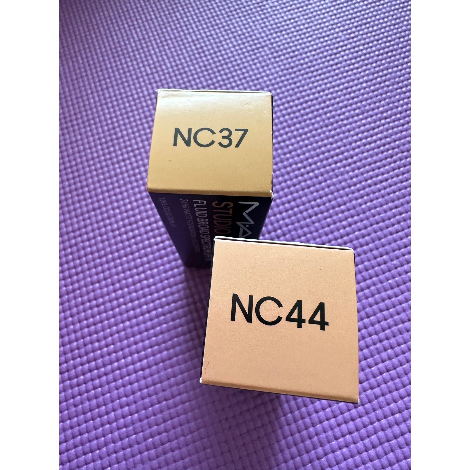 2 MAC Studio Fix Fluid Broad SPF 15 24H Matte Foundation Oil Control NEW