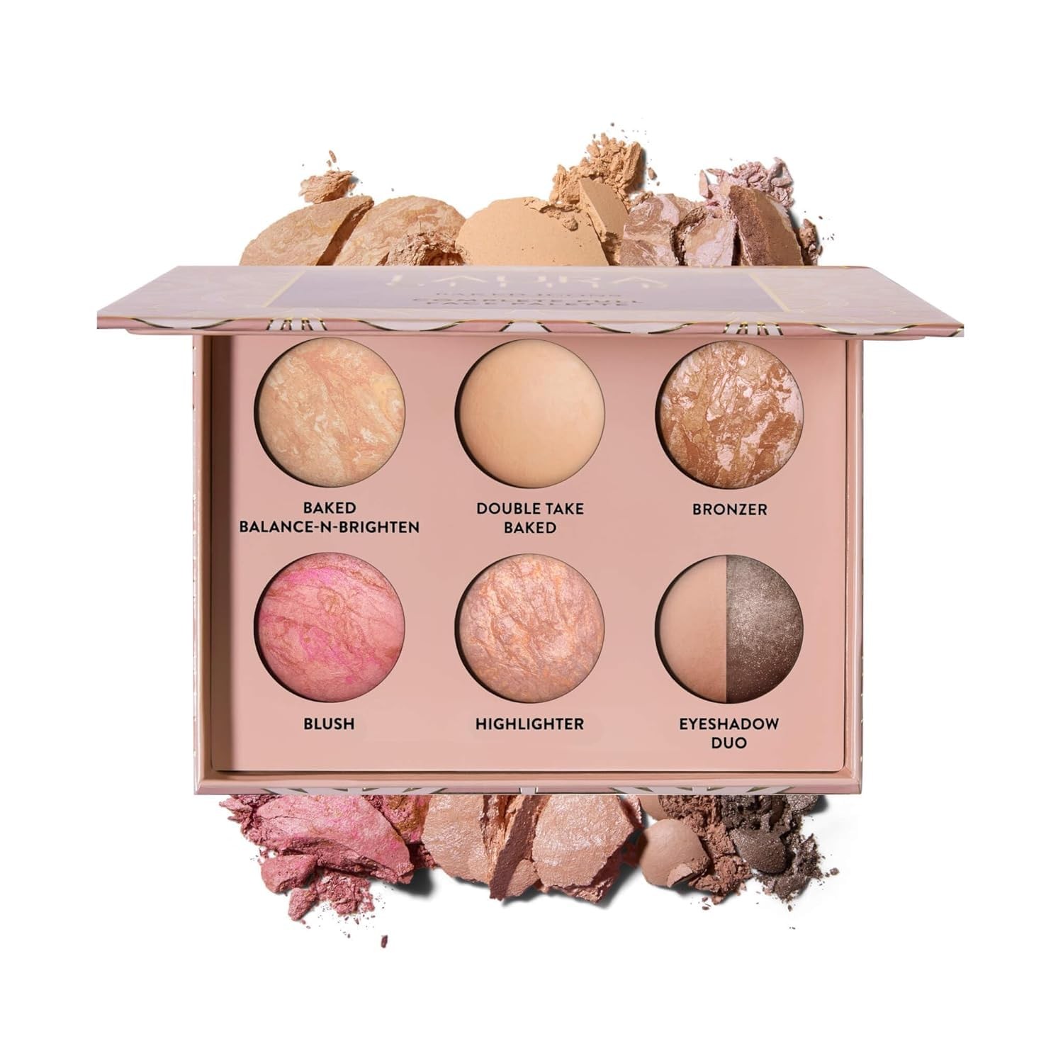 LAURA GELLER Baked Icons Full Face Palette With 1 Count (Pack of 1), 03 Light