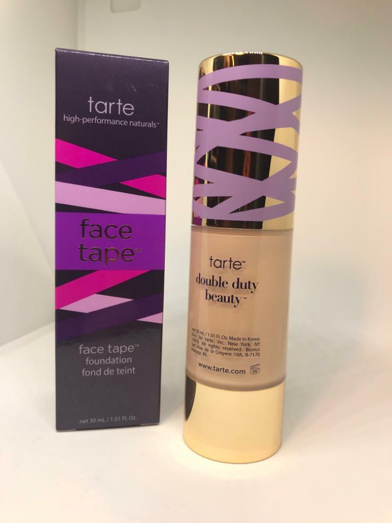 Tarte 12 N Fair Neutral Face Tape Foundation 1 oz New in Box