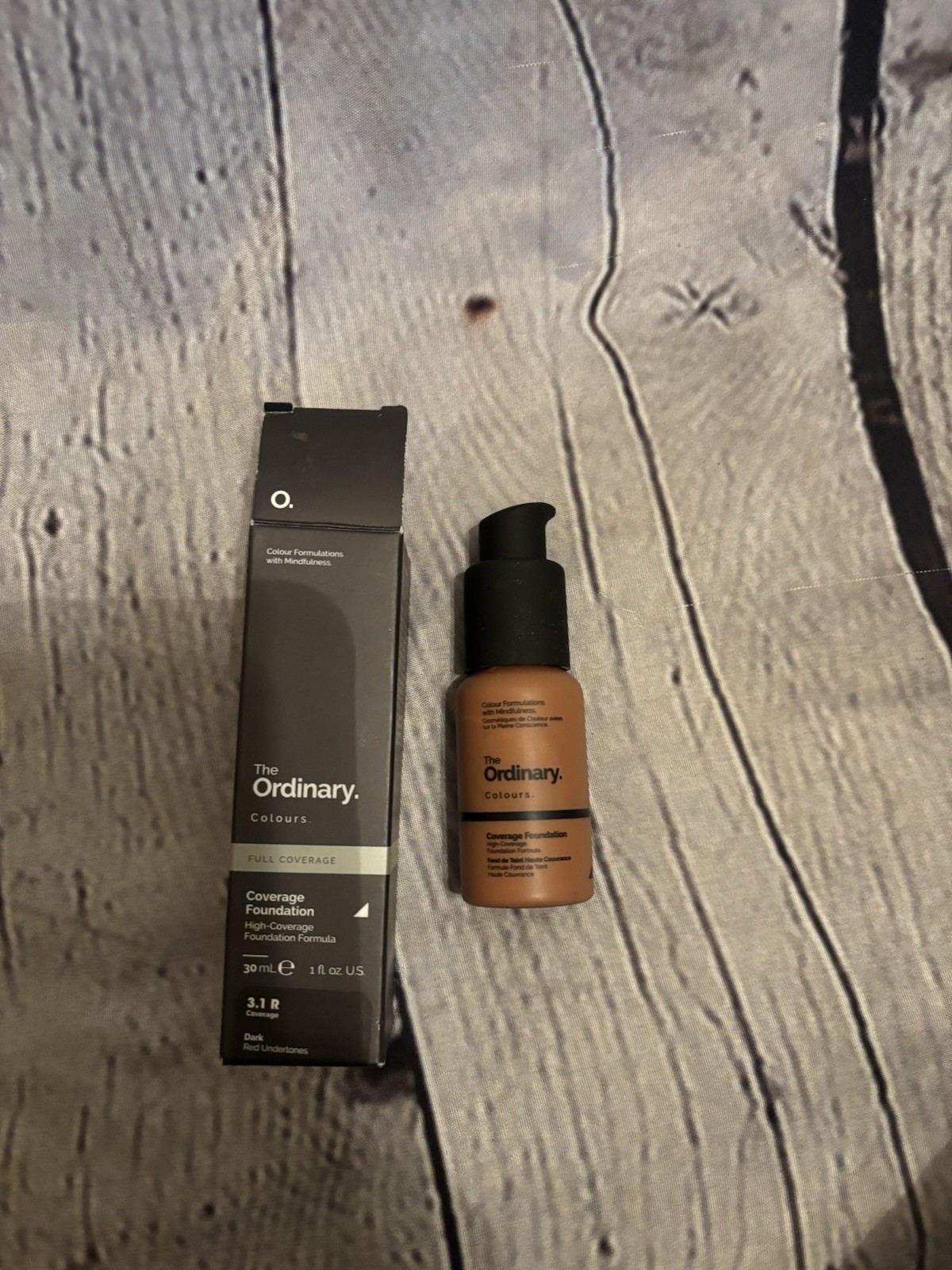 The Ordinary Coverage Foundation High-Coverage Foundation Formula 3.1R 1oz 30ml