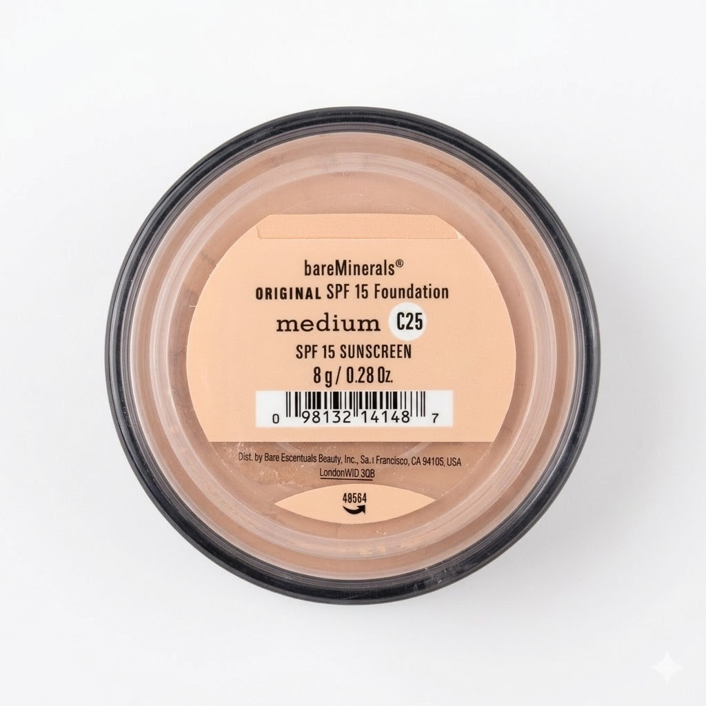 Baremineral Original SPF 15 Loose Powder Foundation Medium C25 8g Mineral